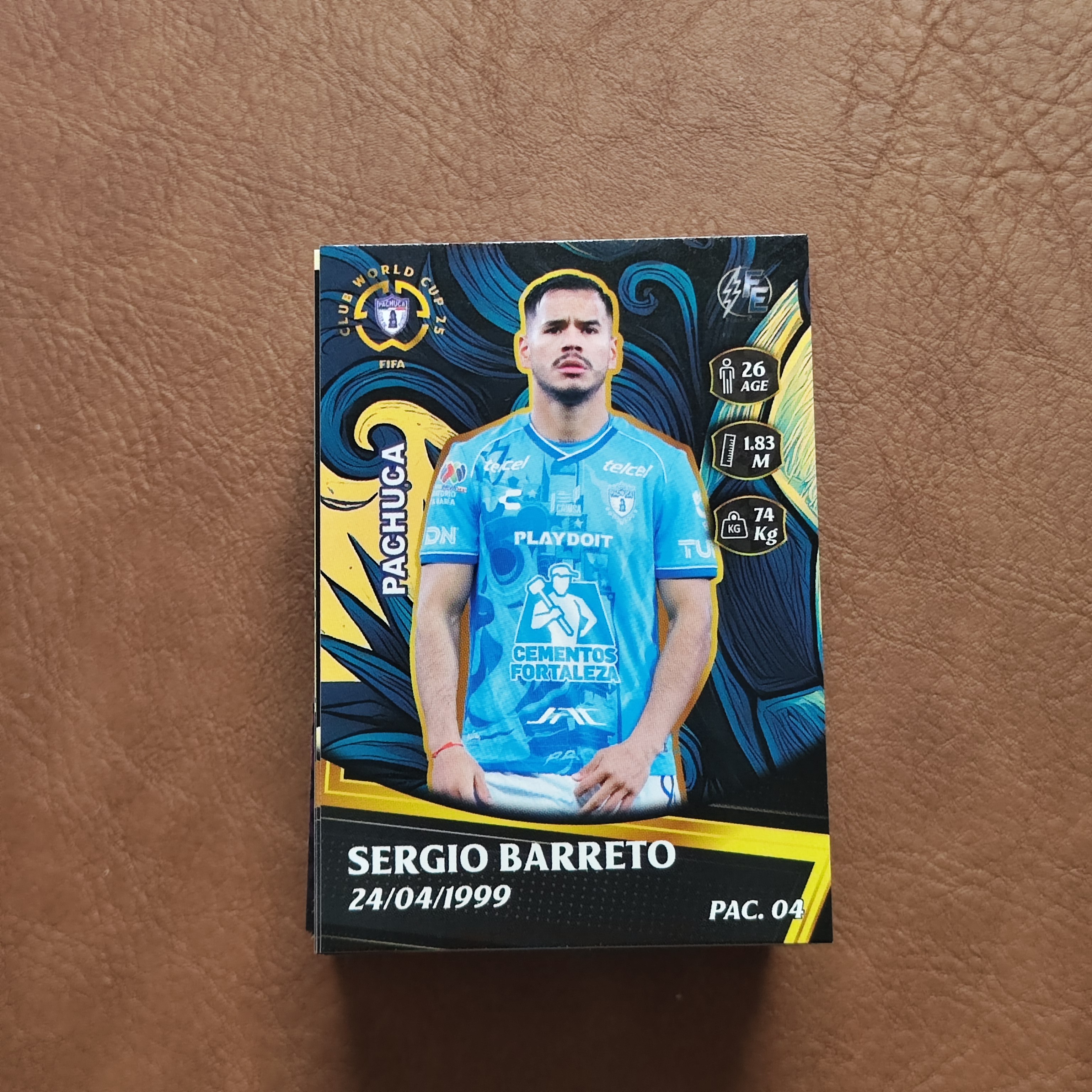 2024-25 【YM拍卖-代卖/回收】 Flash Edition - Sergio Barreto 塞尔吉奥·巴雷托   世俱杯  卡品如图 Y0014