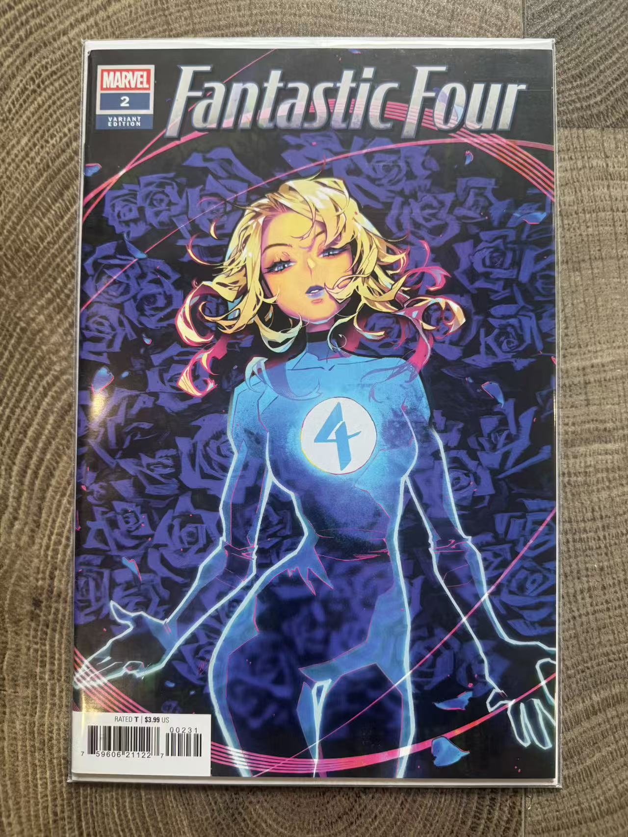 2025 Marvel 美漫 期刊杂志 神奇四侠 蔷薇 官方漫画 美漫期刊 杂志书刊 变体、贸易、小标 带膜带背板