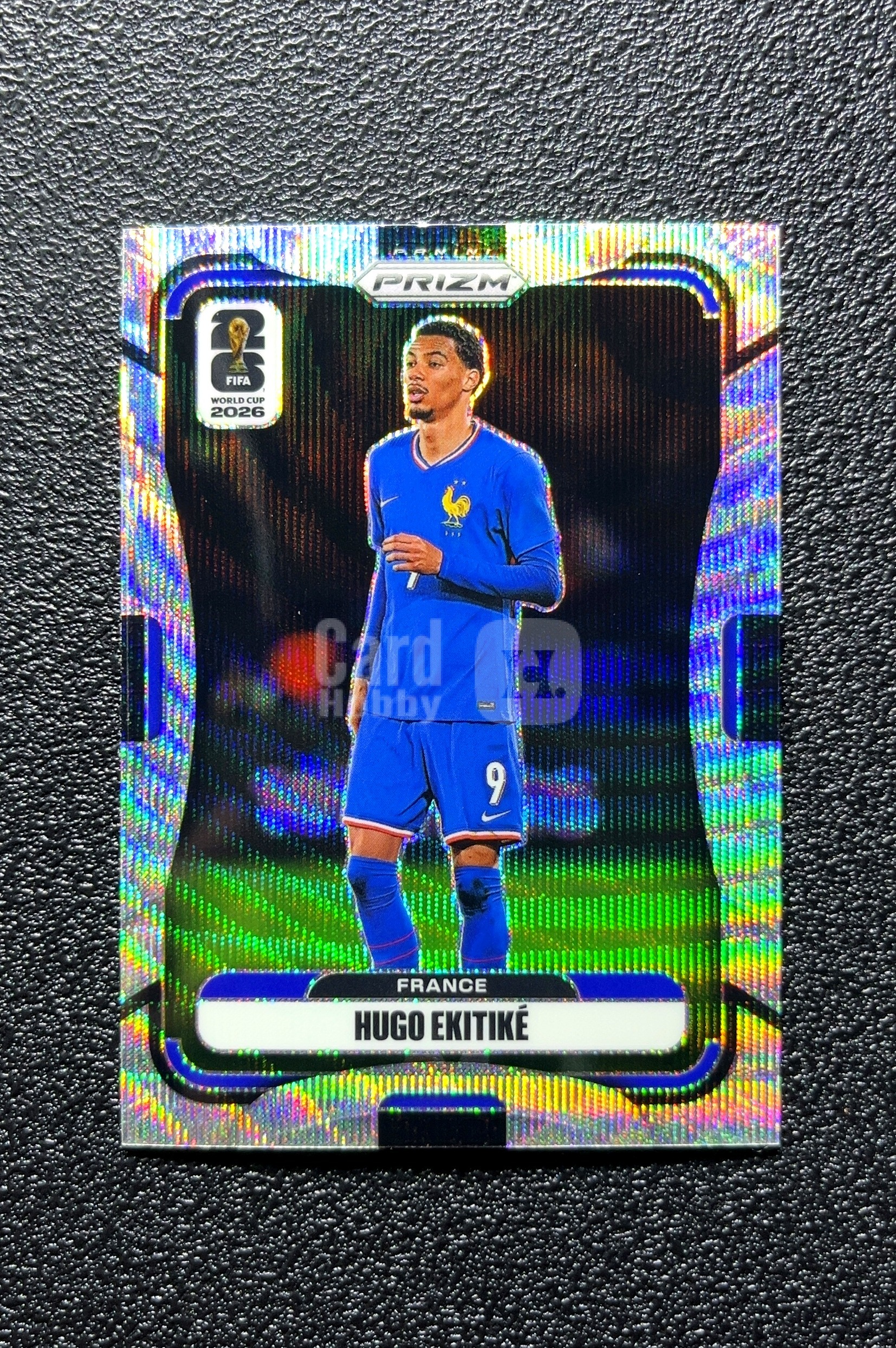 【小白1%代卖】2026 Panini Prizm Hugo Ekitiké 雨果·埃基蒂克 卡品如图 高价值 #35 FRANCE 法国 0809
