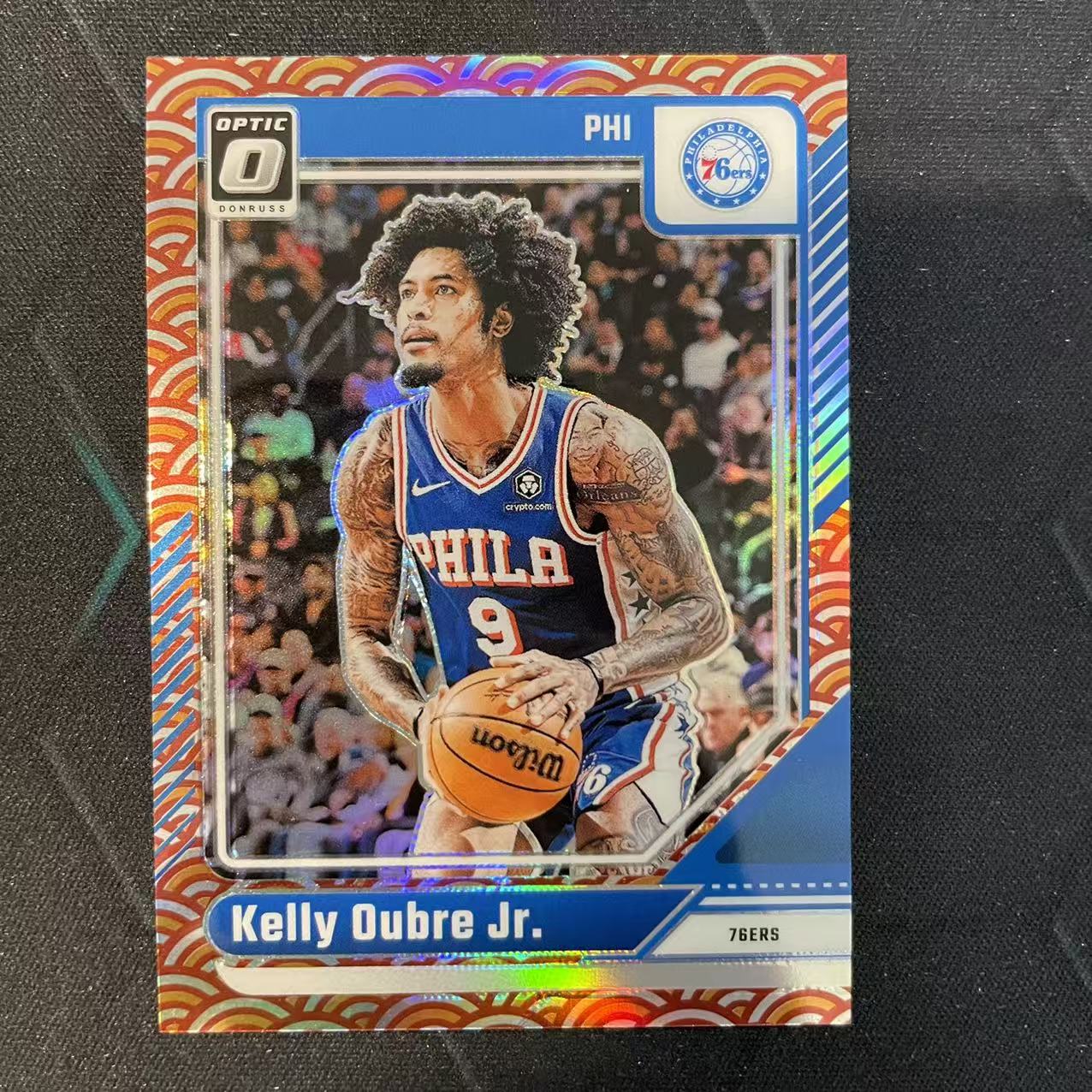 2024-25 Panini Donruss Kelly Oubre Jr. 【阿福代卖】小凯利 乌布雷 76人 杜蕾斯op 橙折 收藏必备(行行行A)