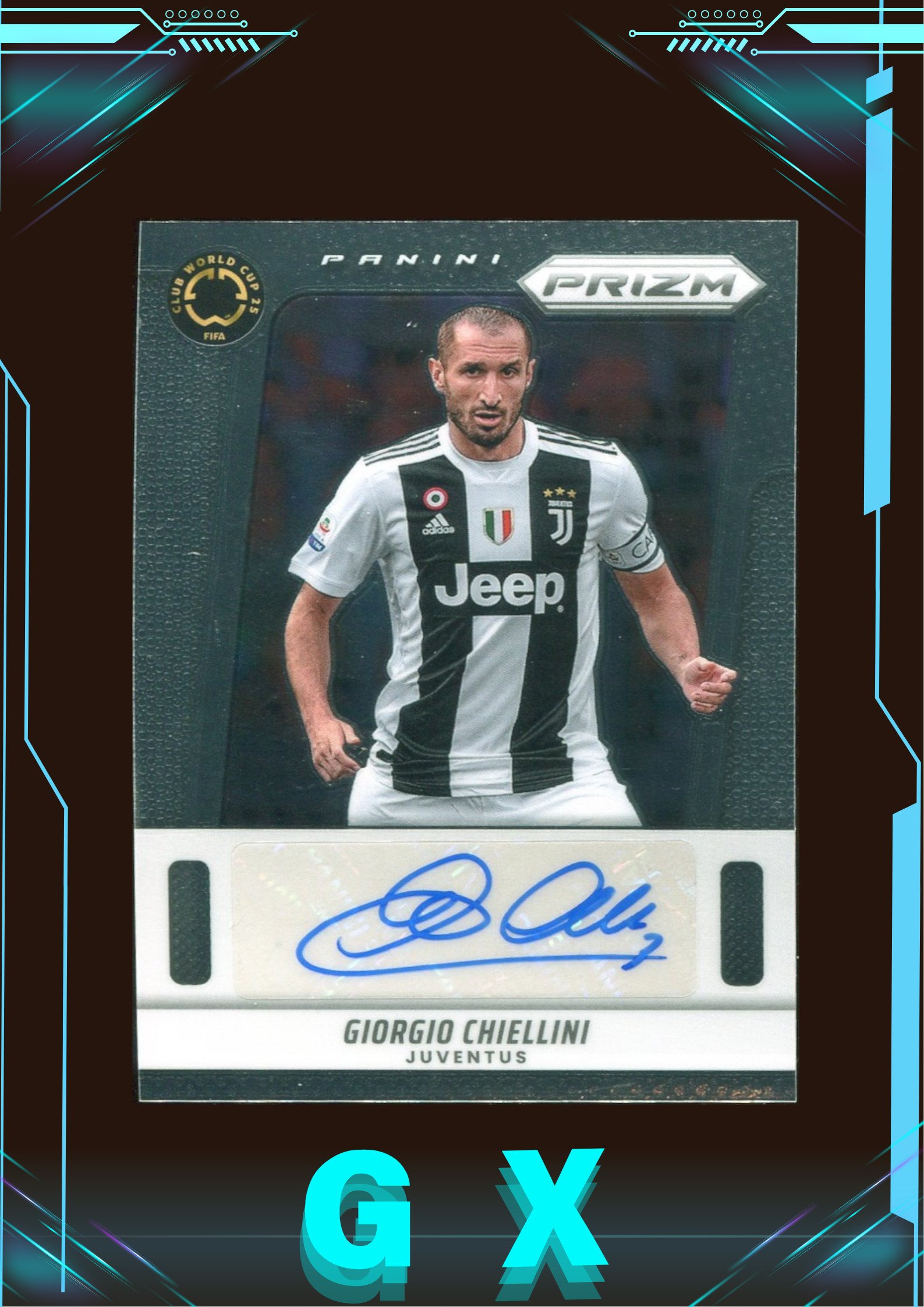 2025 Prizm Fifa Club World Cup系列 吉奥吉奥·基耶利尼 Giorgio Chiellini 签字 !【钩玄卡店】Will