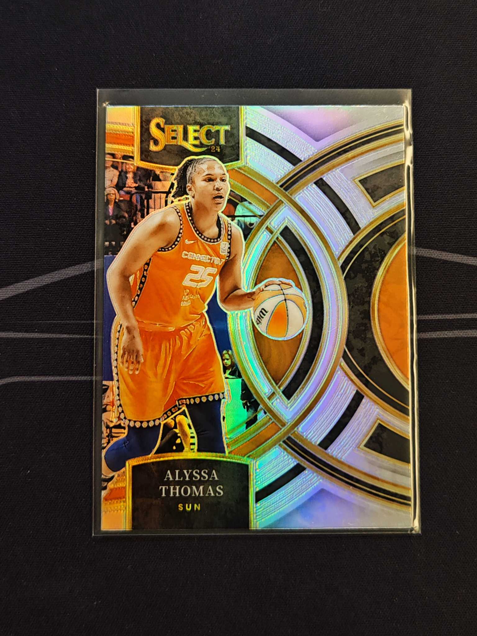 2024 Panini Select Alyssa Thomas WNBA Sun 二级 银折 #172
