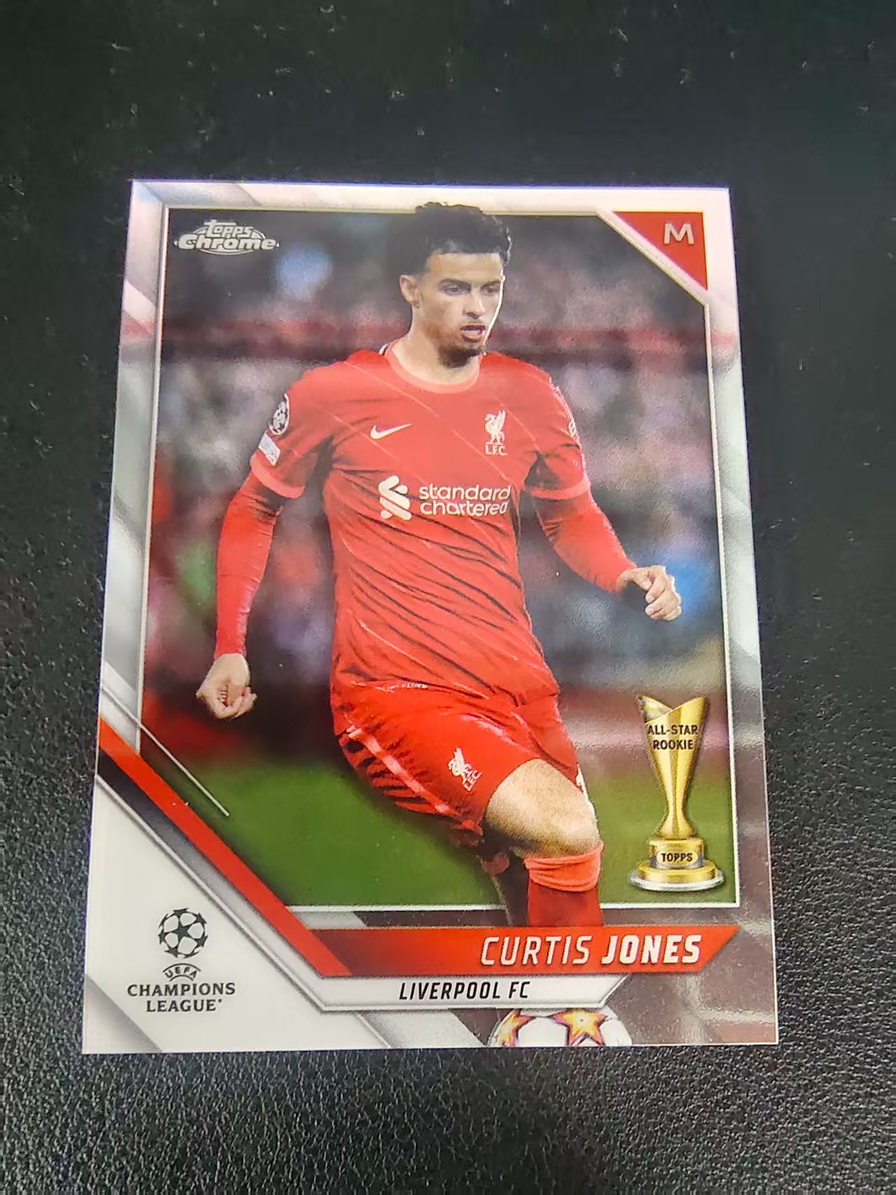 【可合并,不累计】2022 topps chrome TC Curtis Jones 柯蒂斯 琼斯 利物浦 欧冠 划痕 边角瑕疵 #136