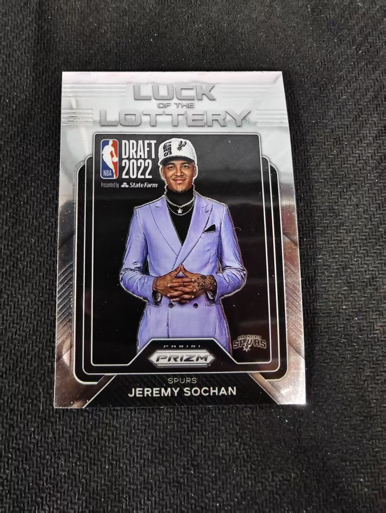 【可合并,不累计】2022-23 Panini Prizm Jeremy Sochan RC 杰里米 索汉 马刺 新秀 乐透特卡 PZ 不保卡品 介意勿拍 #4