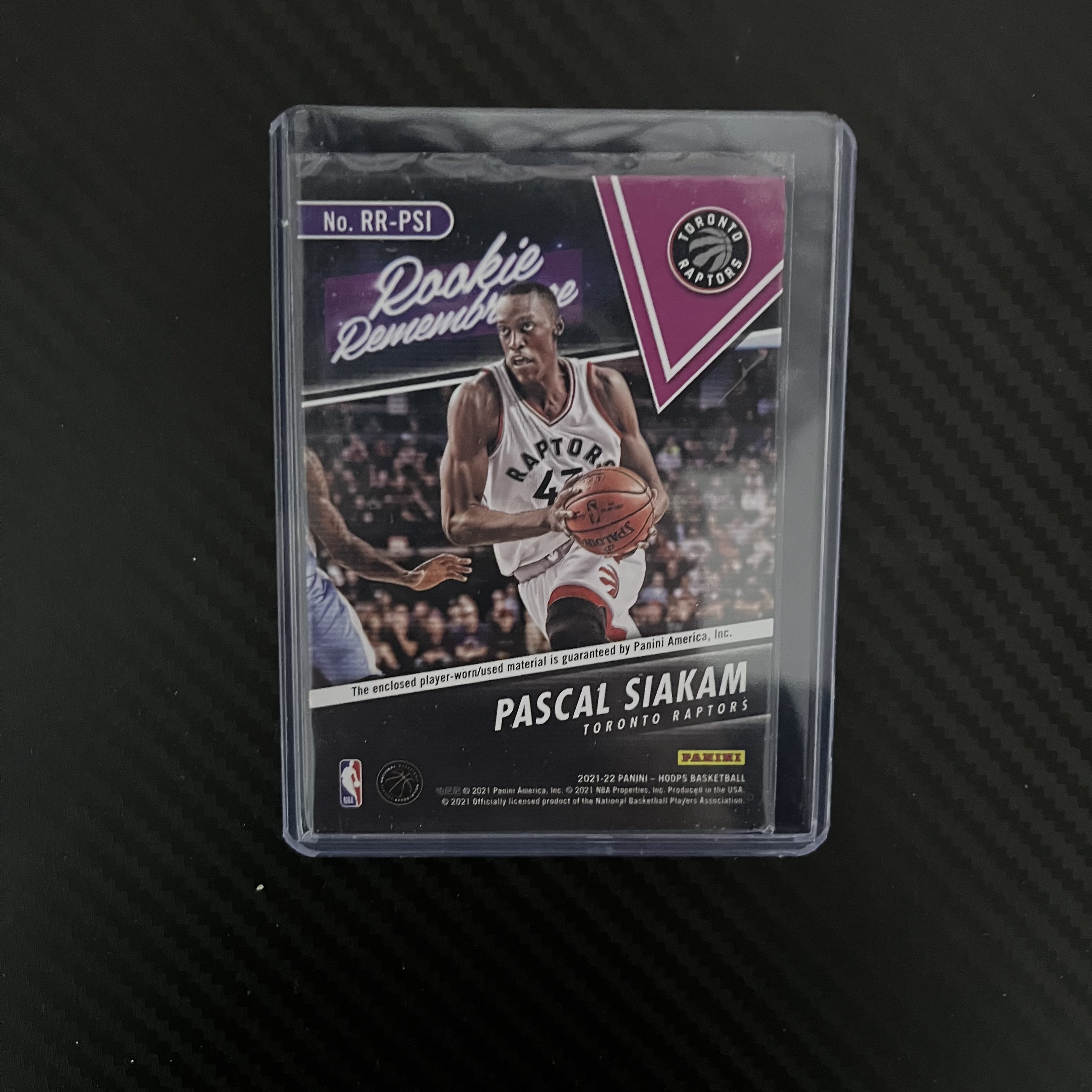 2024 Panini NBA Hoops Pascal Siakam hopps 猛龙 西亚卡姆 物料 不退不换 不累计 卡品如图 丁满代拍 小杆