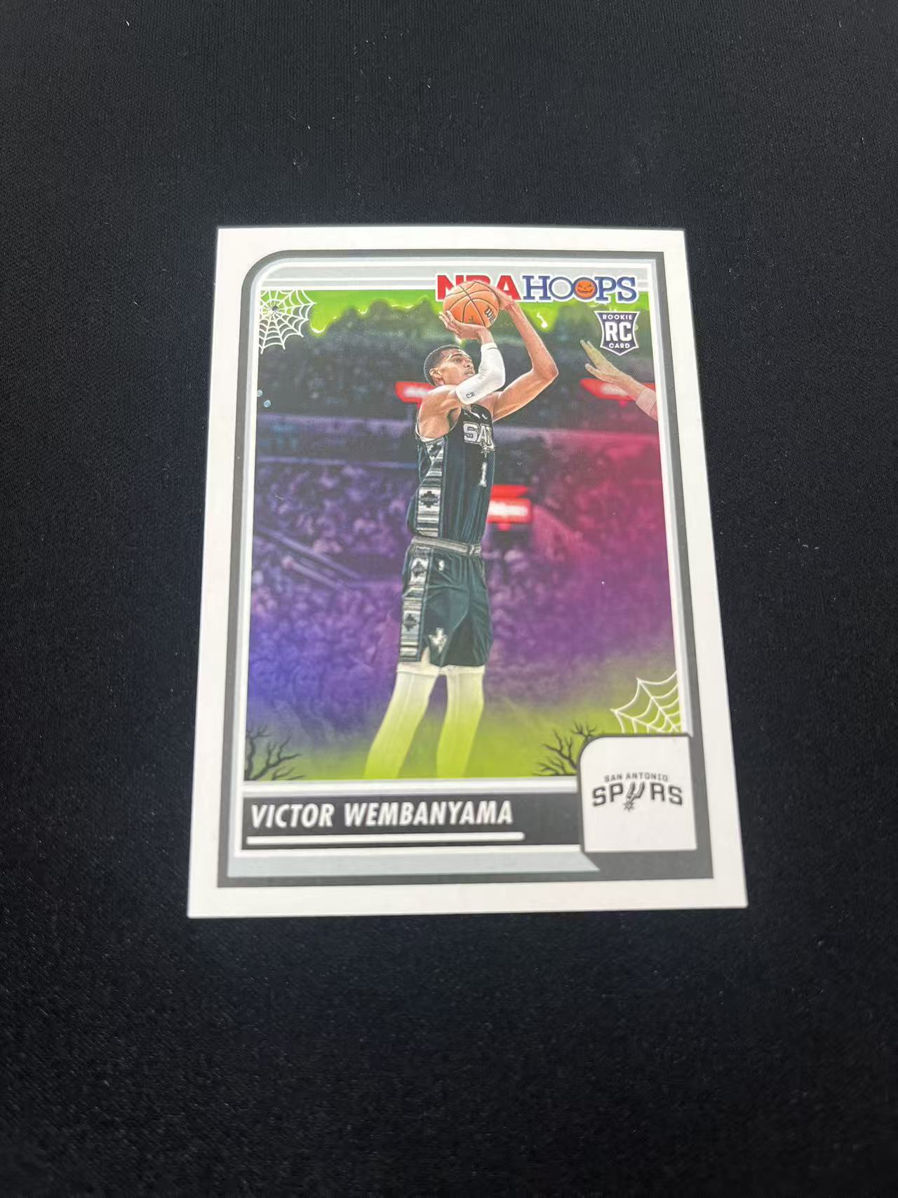 2023-24 Panini NBA Hoops Victor Wembanyama RC 特卡 万圣节 新秀卡 维克托 文班亚马 马刺时期 卡品如图 【大盘鸡】