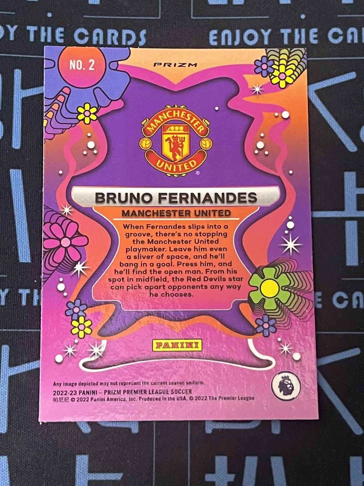 【扒卡拍卖】2022-23 Panini Prizm Premier League Bruno Fernandes B费 布鲁诺 费尔南德斯 英超 箱货 时髦特卡 曼联 BZZB0321BK12