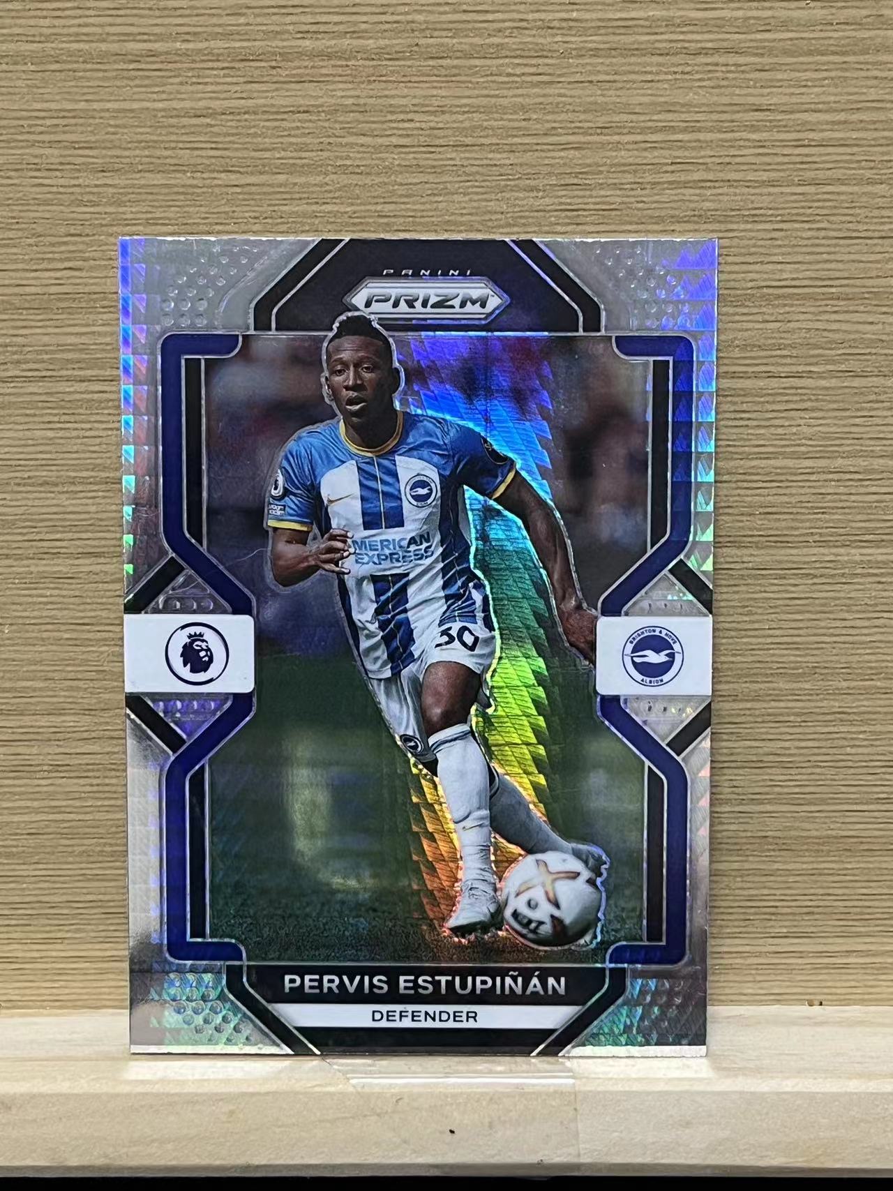 2022-23 Panini Prizm Pervis Estupinan 埃斯图皮南 波纹折 布莱顿 英超 pz 银折 卡品如图 凑卡收藏必备 A24