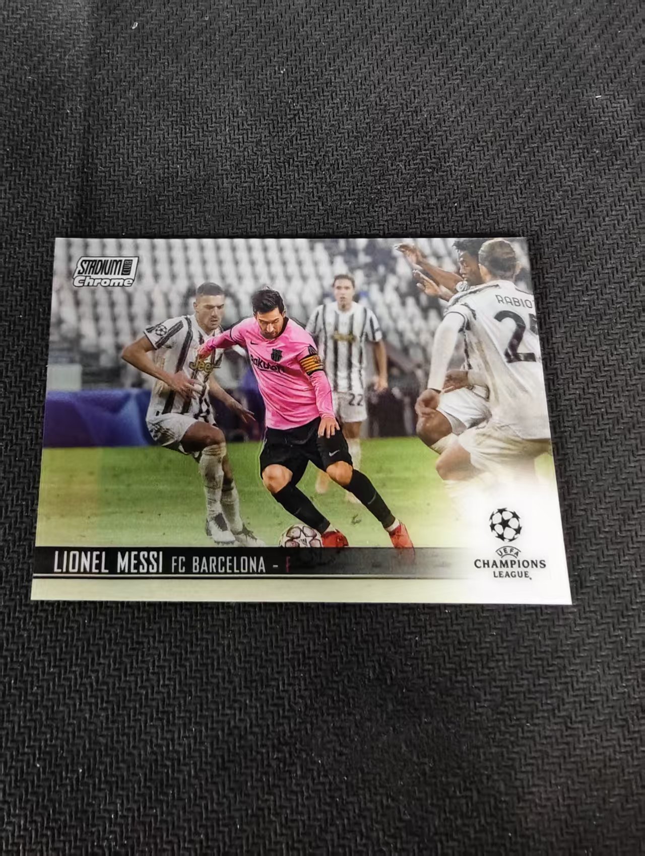 【可合并,不累计】2021 Topps stadium club Lionel Messi 梅西 巴萨 巴塞罗那 阿根廷 大巴黎 竞技场 欧冠 划痕 边角瑕疵 #1