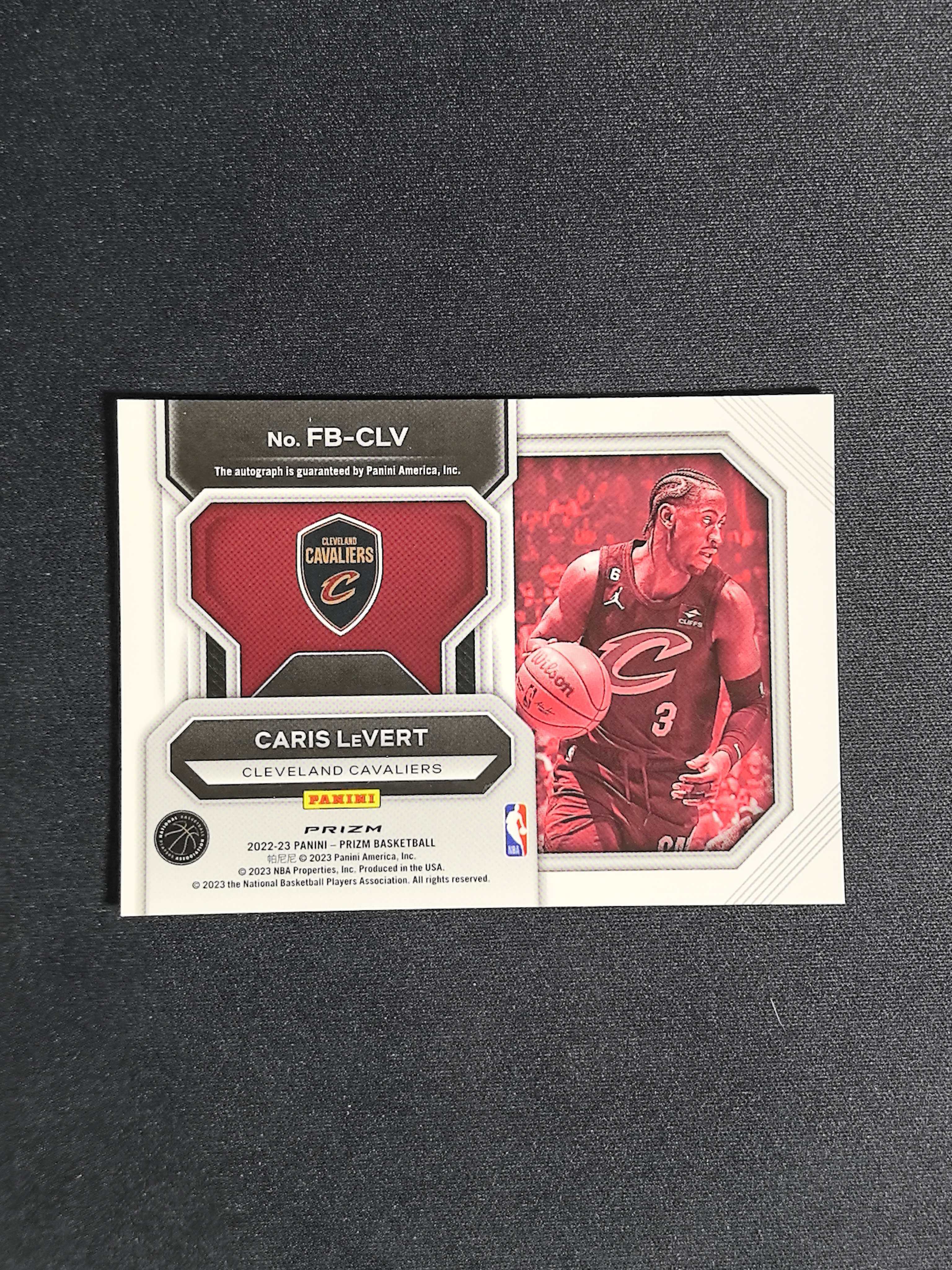 2022-23 Panini Mosaic Caris LeVert 卡里斯 勒夫特 签字 PZ 泡泡折 快攻 骑士 优质总冠军拼图 未来可期 卡品如图 鱼【CYT球星卡】