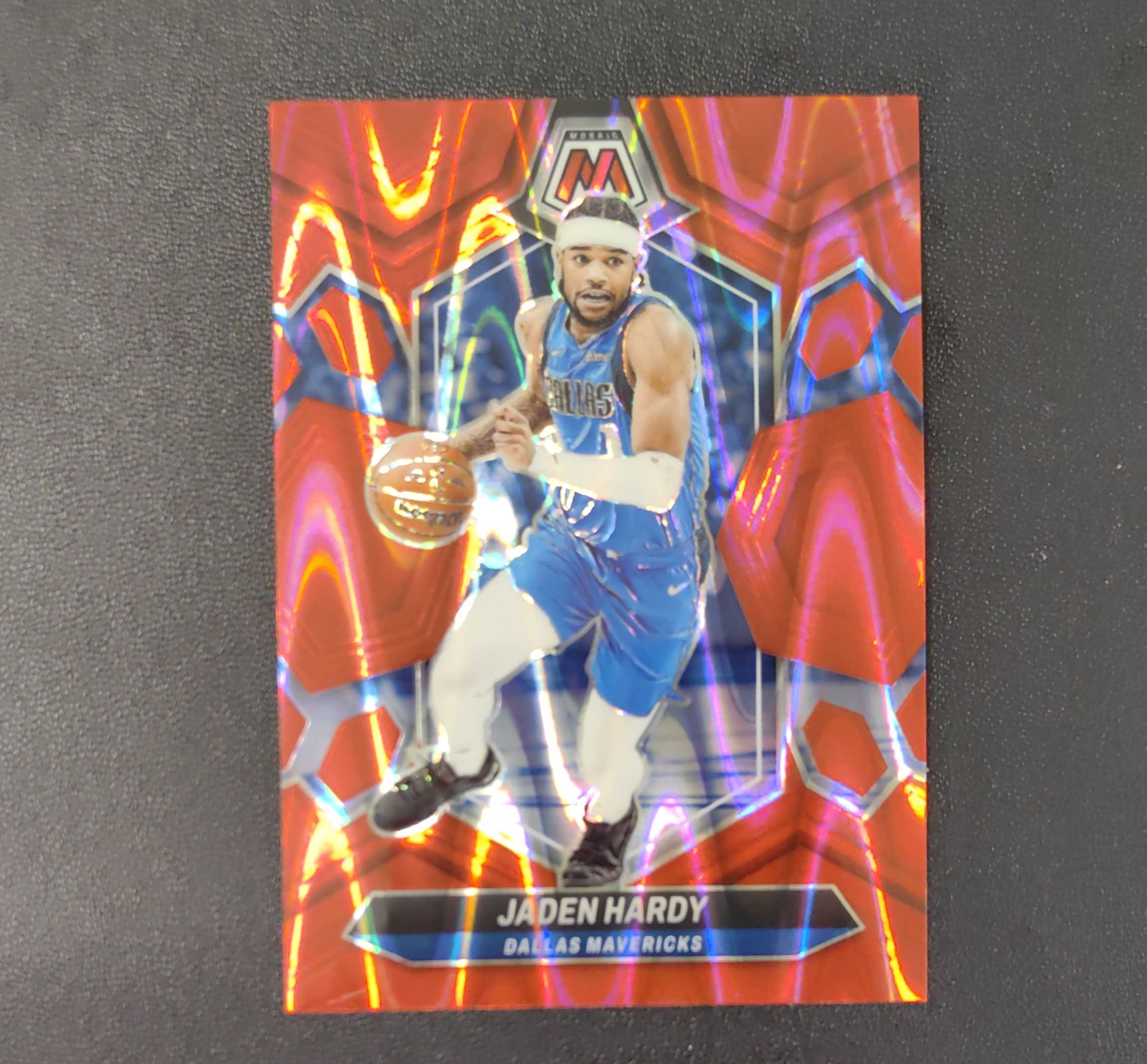 2023-24 Panini Mosaic 马赛克 Jaden Hardy 独行侠 杰登 哈迪 红熔岩折 折射 /299编 东契奇 sga 库里 文班亚马 詹姆斯 多张再拍