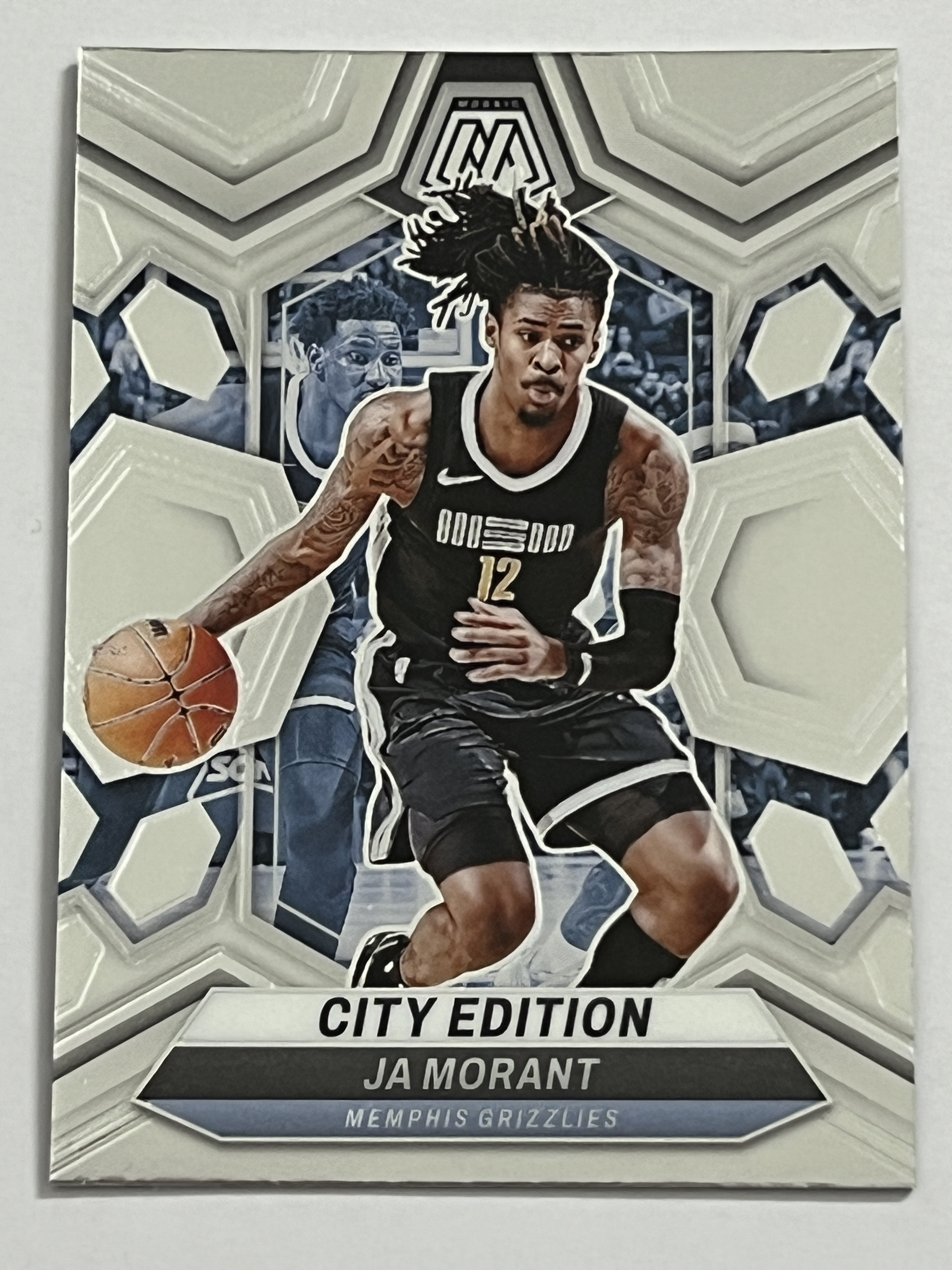 2023-24 Panini Mosaic Ja Morant 贾 莫兰特 灰熊队 热门球星 收藏必备 实卡精美 #288