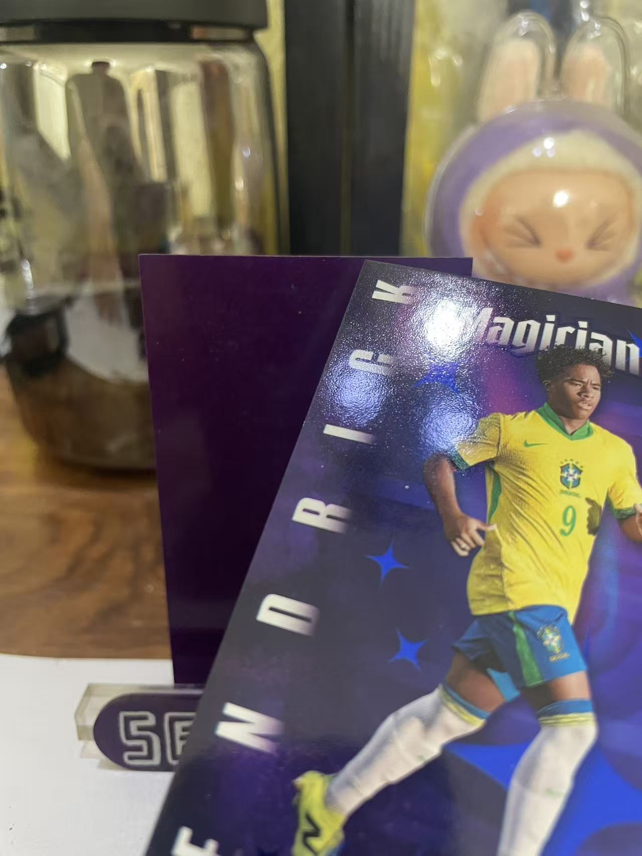 2025 Panini Donruss ENDRICK 【seven拍卖】杜蕾斯 巴西 恩德里克 061/199 卡品如图 细节如图 陈亮