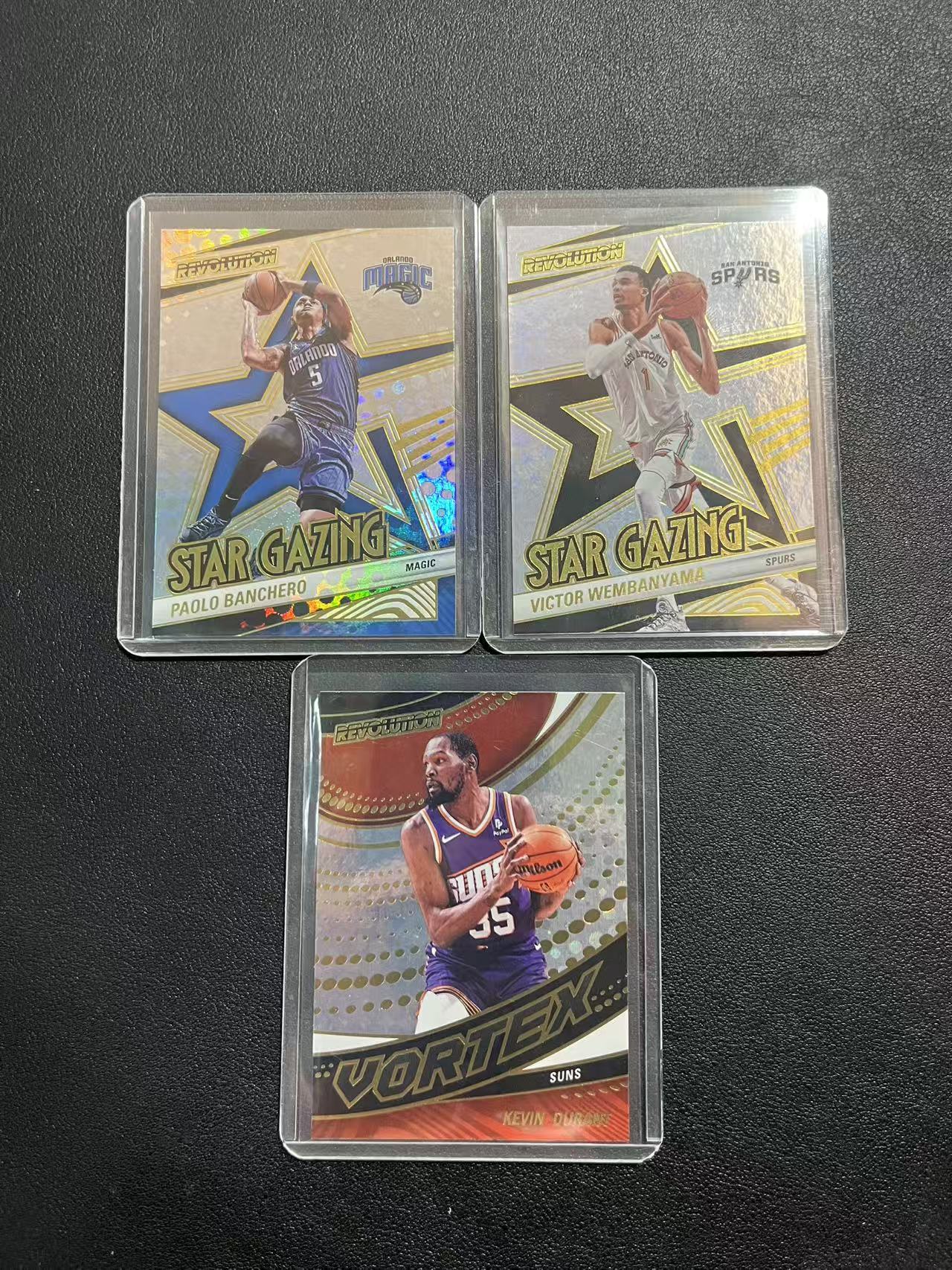 2024-25 Panini Revolution Victor Wembanyama 革命 维克托 文班亚马 保罗 班切罗 凯文 杜兰特 特卡 折射 如图 龙龙龙