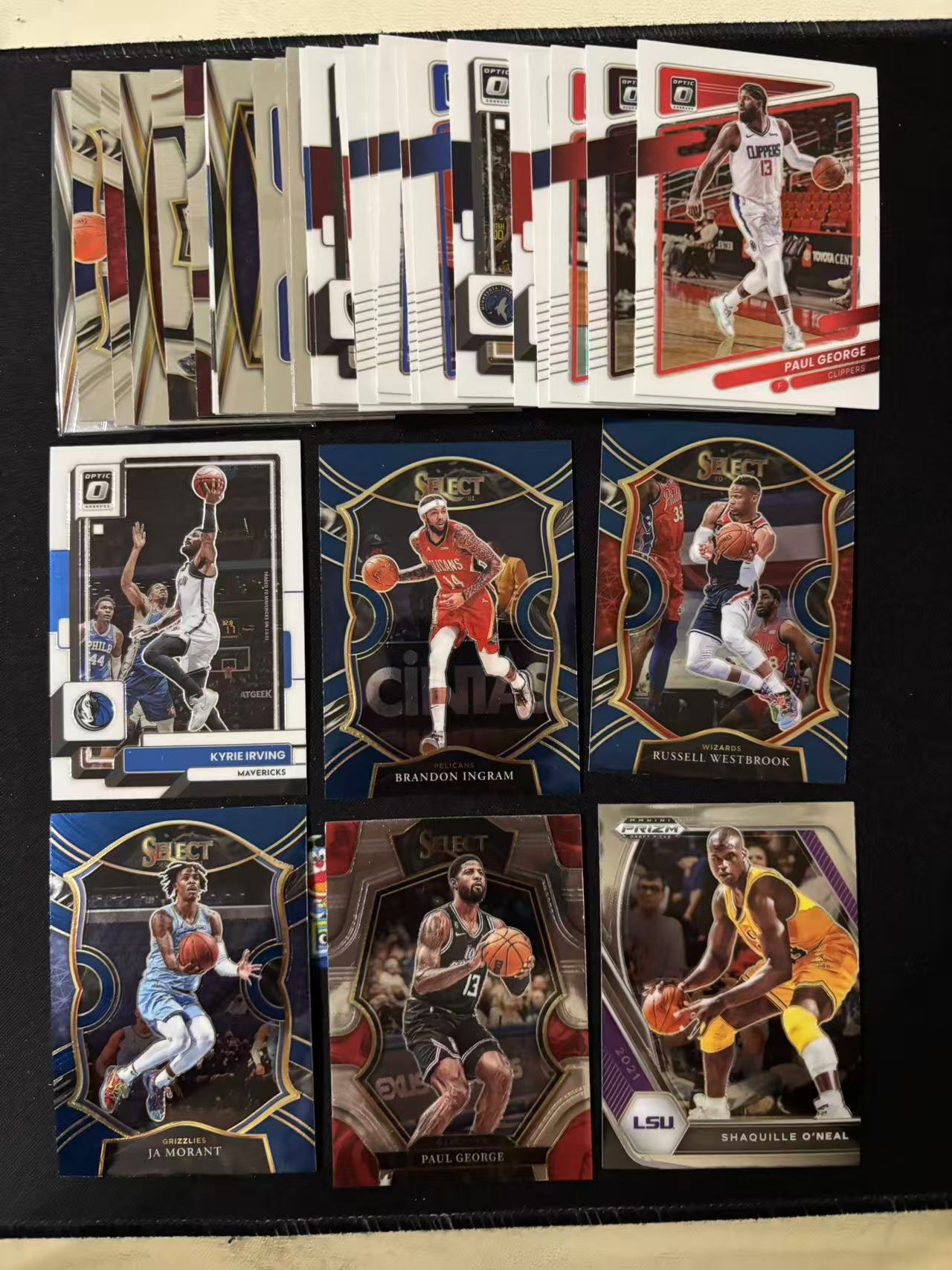 【星辰】 PANINI 多年份 多系列 保罗 乔治 欧文 英格拉姆 维斯布鲁克 威少 贾 莫兰特 奥尼尔 等 LOT