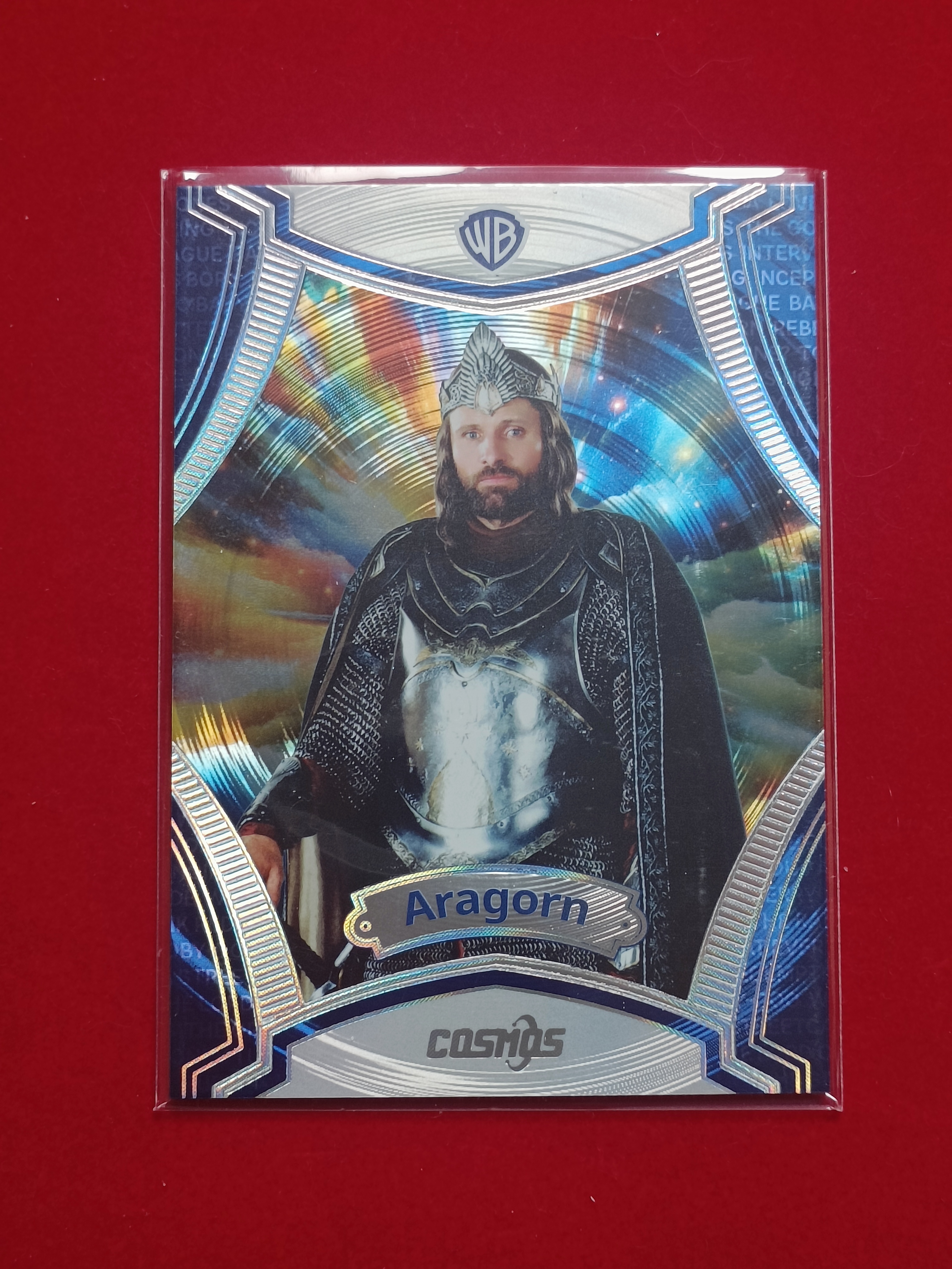 2024 Kakawow COSMOS华纳100周年全明星系列收藏卡 ARAGORN 阿拉贡 【谦谦拍卖】CWQ-S-37 Lucky卡 背面小卡已扣开 082/100编 S001