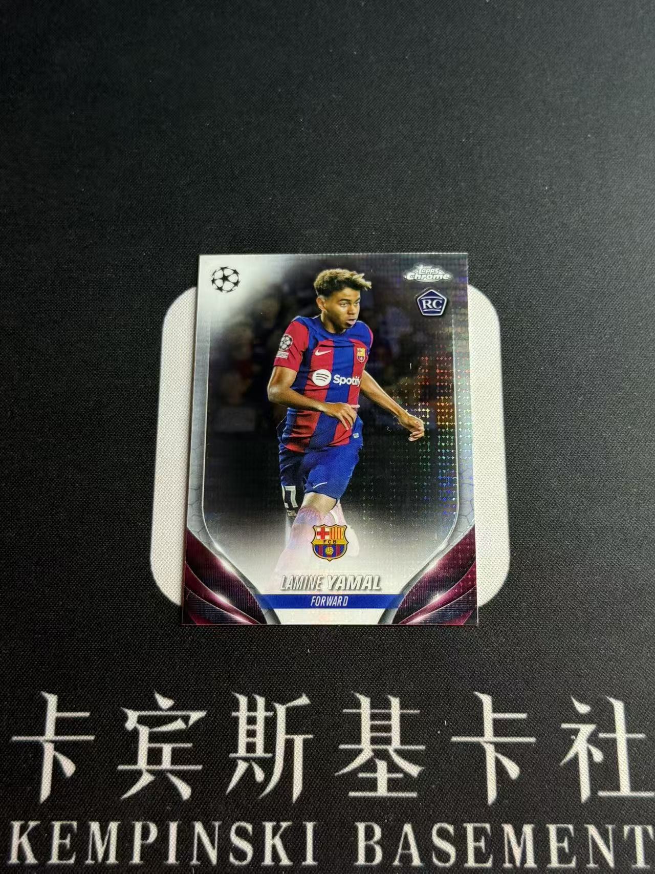 2023-24 Topps Chrome Lamine Yamal RC 【卡宾】拉明 亚马尔 巴萨 西班牙 梅西接班人 未来金球奖 银脉冲折 DISCO 专收凑套必备 NO.2