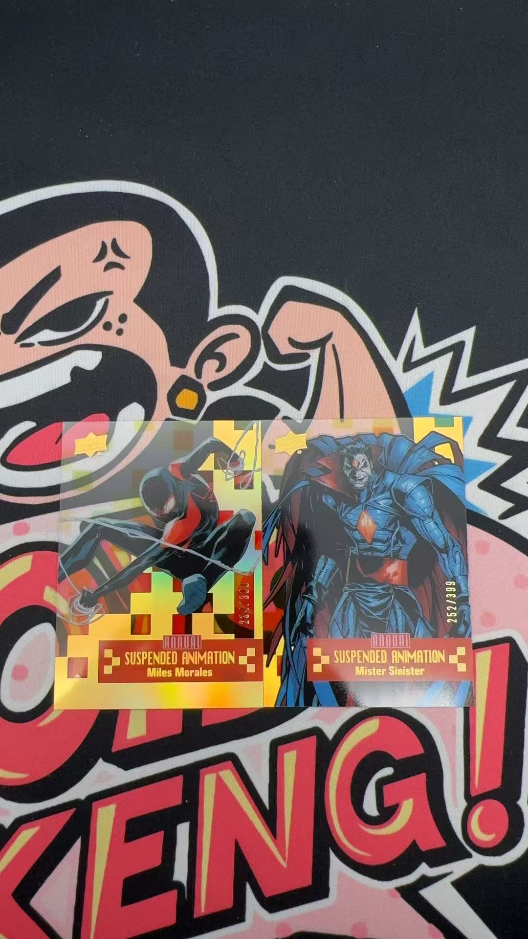 【玩具坑】2022-2023 Marvel Annual 漫威年鉴 年度盒 胶片特卡 399编 2张打包 迈尔斯