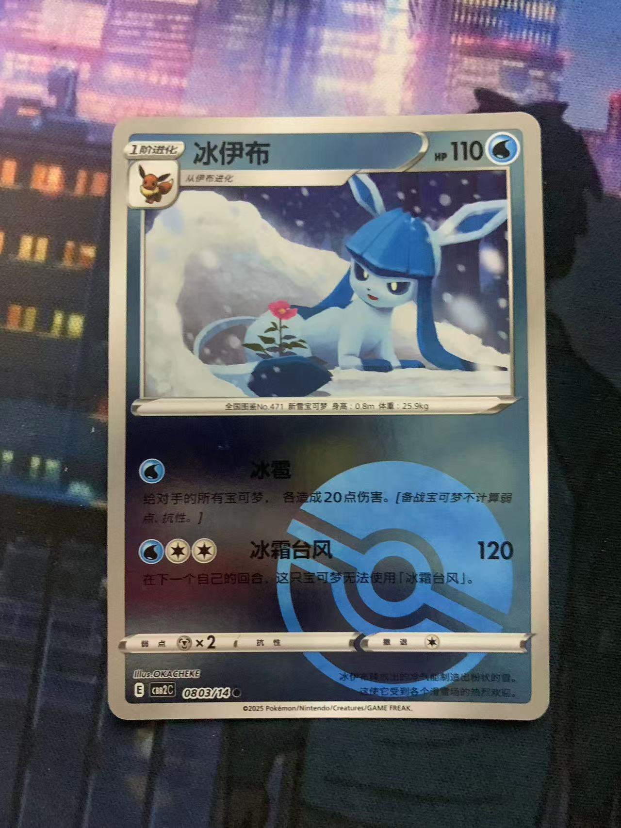 2024 Pokemon TCG 宝石包 冰伊布 球闪 chs 宝可梦 简中 木水拍卖第二百零四期