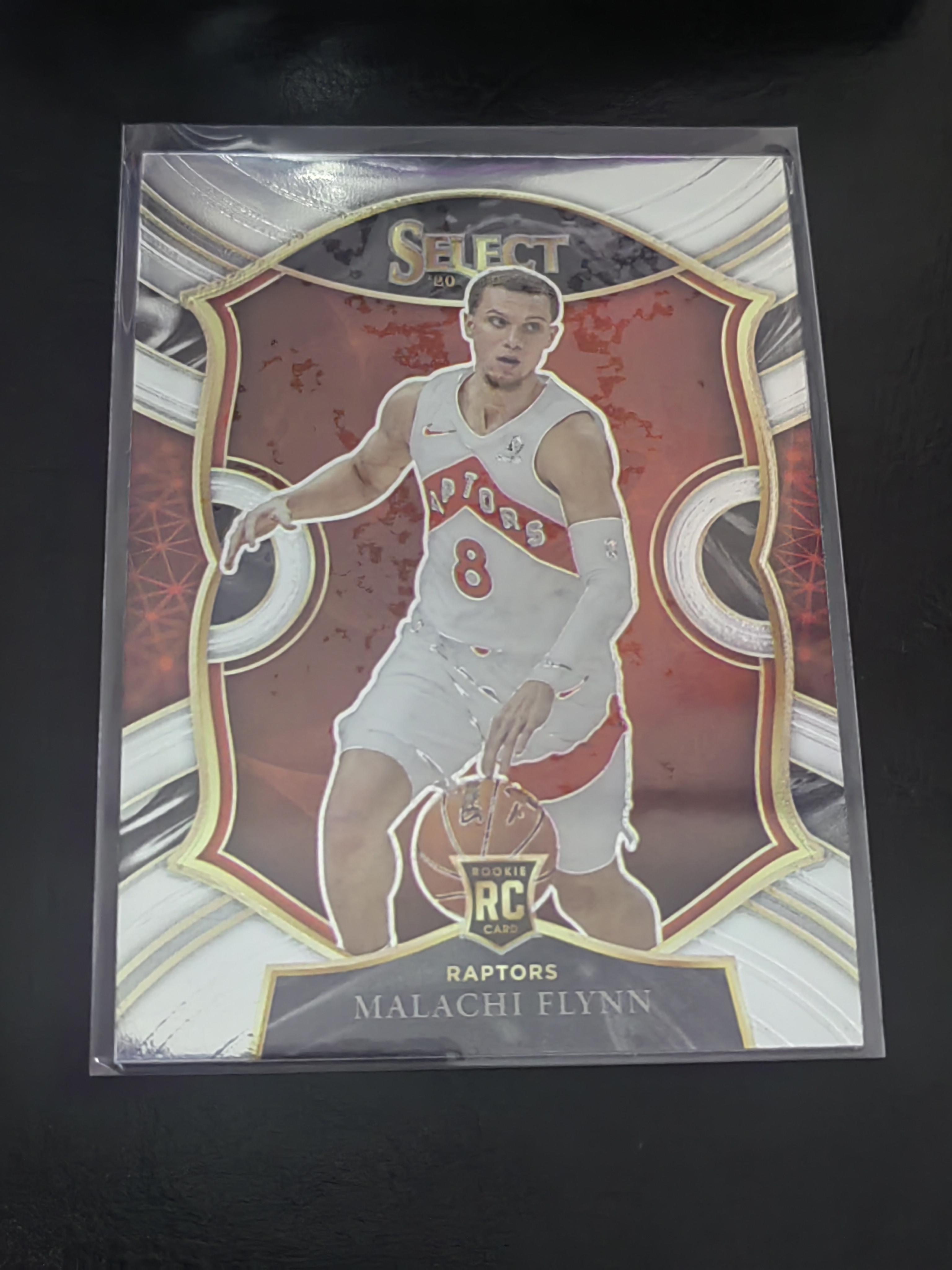 2021 Panini Select Malachi Flynn RC SELECT 新秀 马拉奇·弗林 猛龙 活塞 尼克斯 篮 白边白角 不保卡品 卡品如图