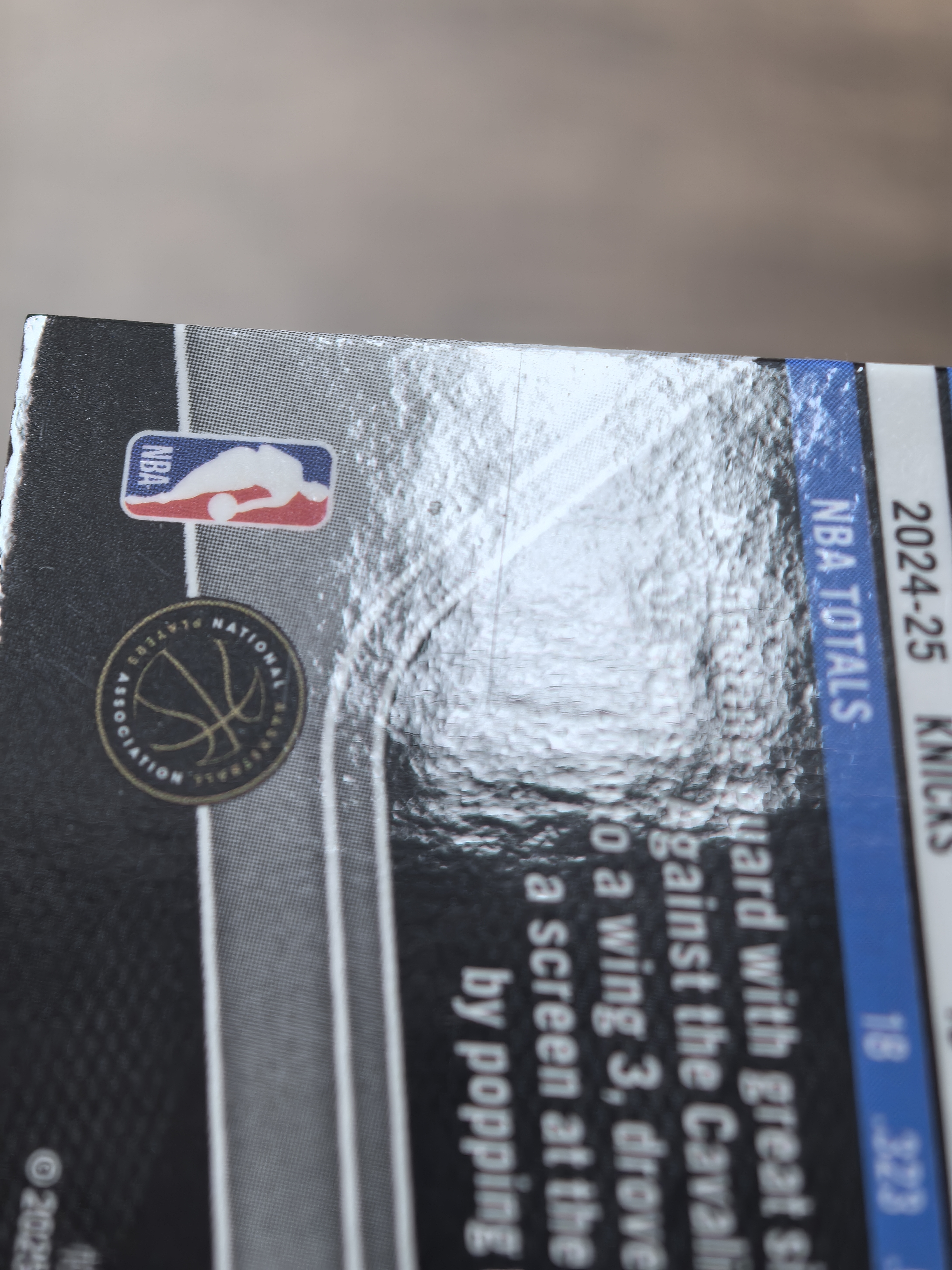 2024-25 Panini Prizm Black Pacome Dadiet RC 尼克斯 帕科姆达迪耶 新秀 014/299编 红折 折射 微瑕 实卡精美 卡品如图 收藏必入 流浪