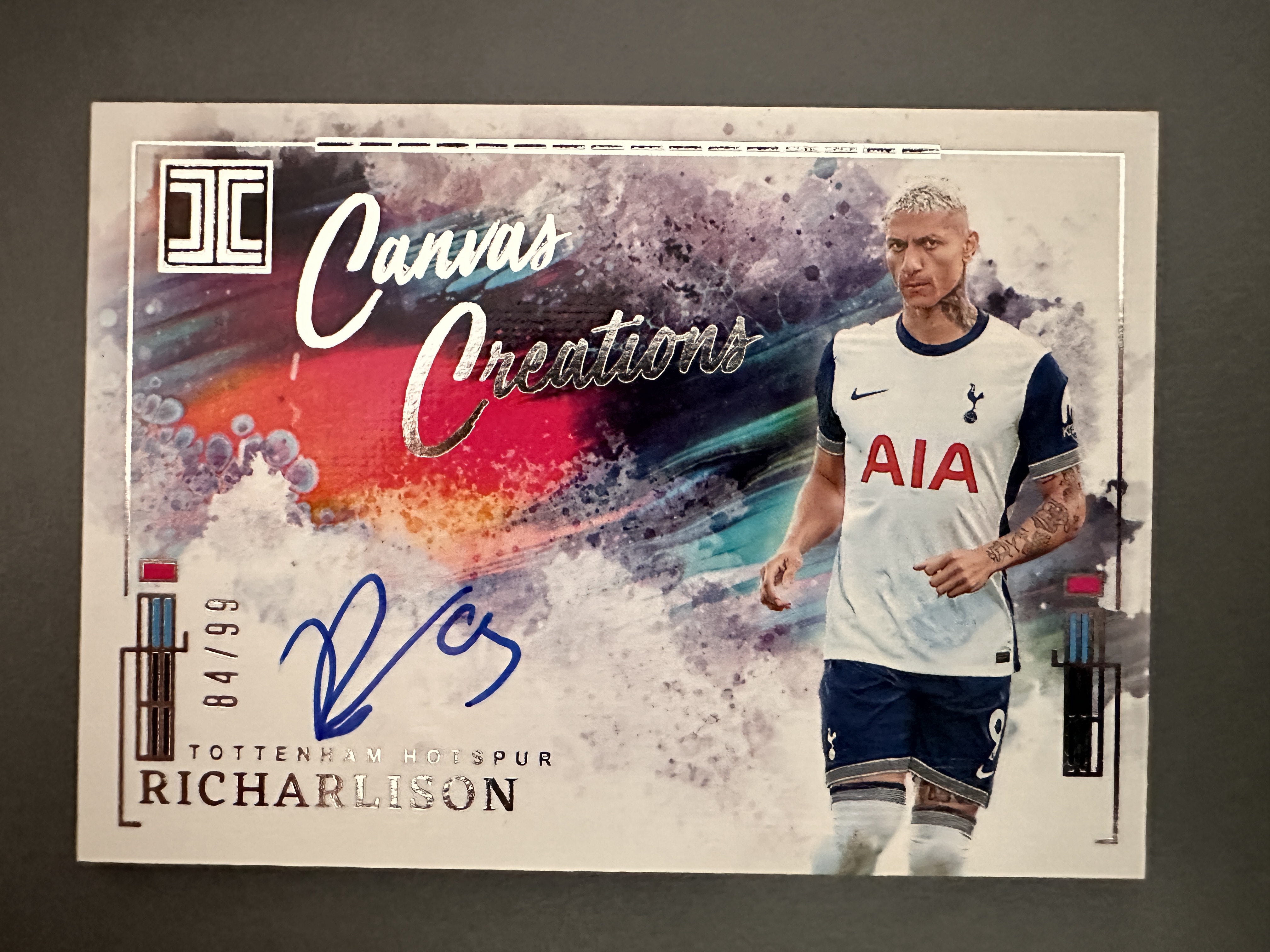 2025 Panini Impeccable Richarlison 英超小真金 巴西 里沙利松 理查利森 热刺 签字 卡签 (chen)