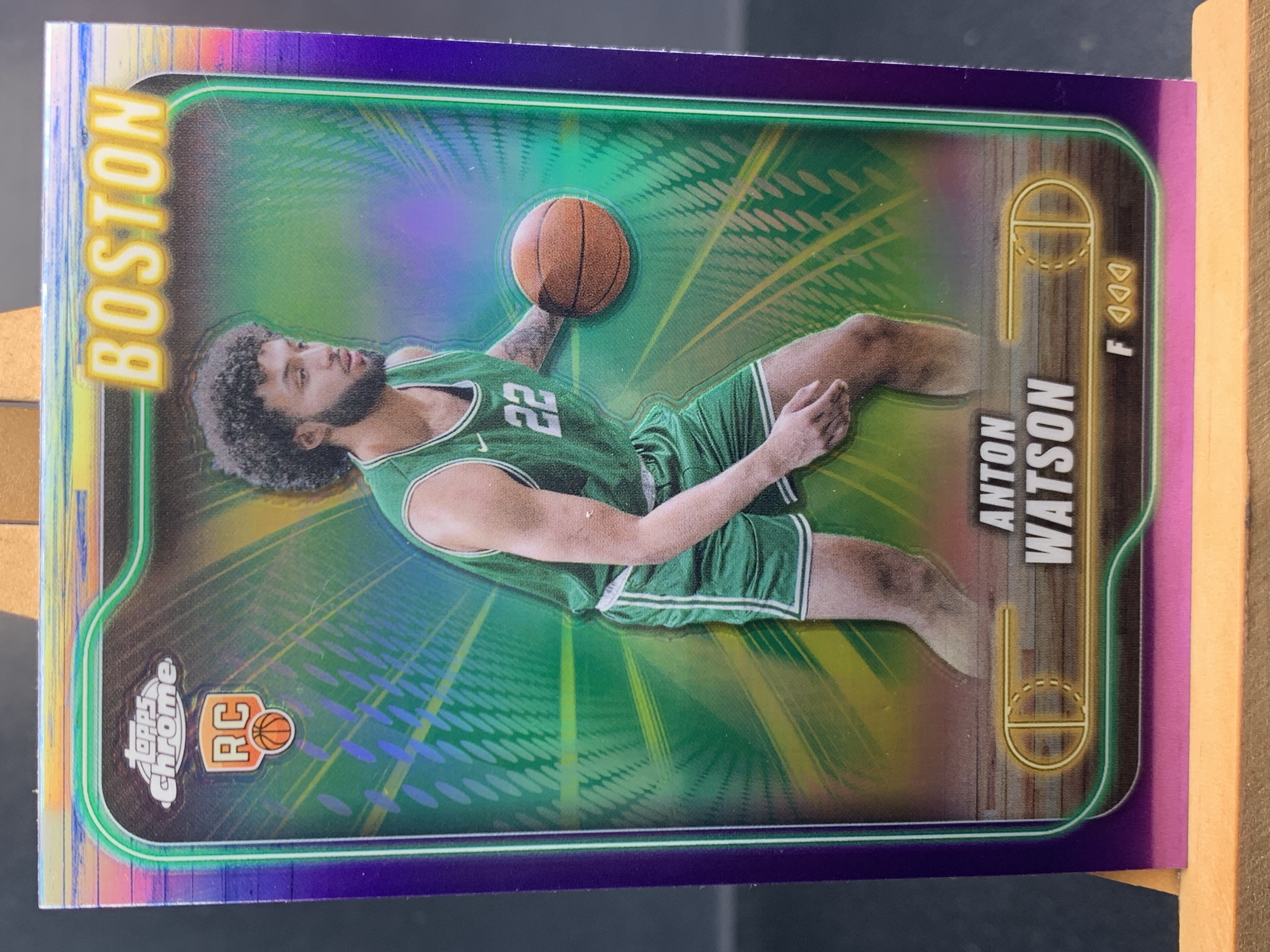 (S8) 2025 TOPPS 折射 新秀RC 安东 沃特森 近期大热球星 收藏必备 卡品如图 ! ! !