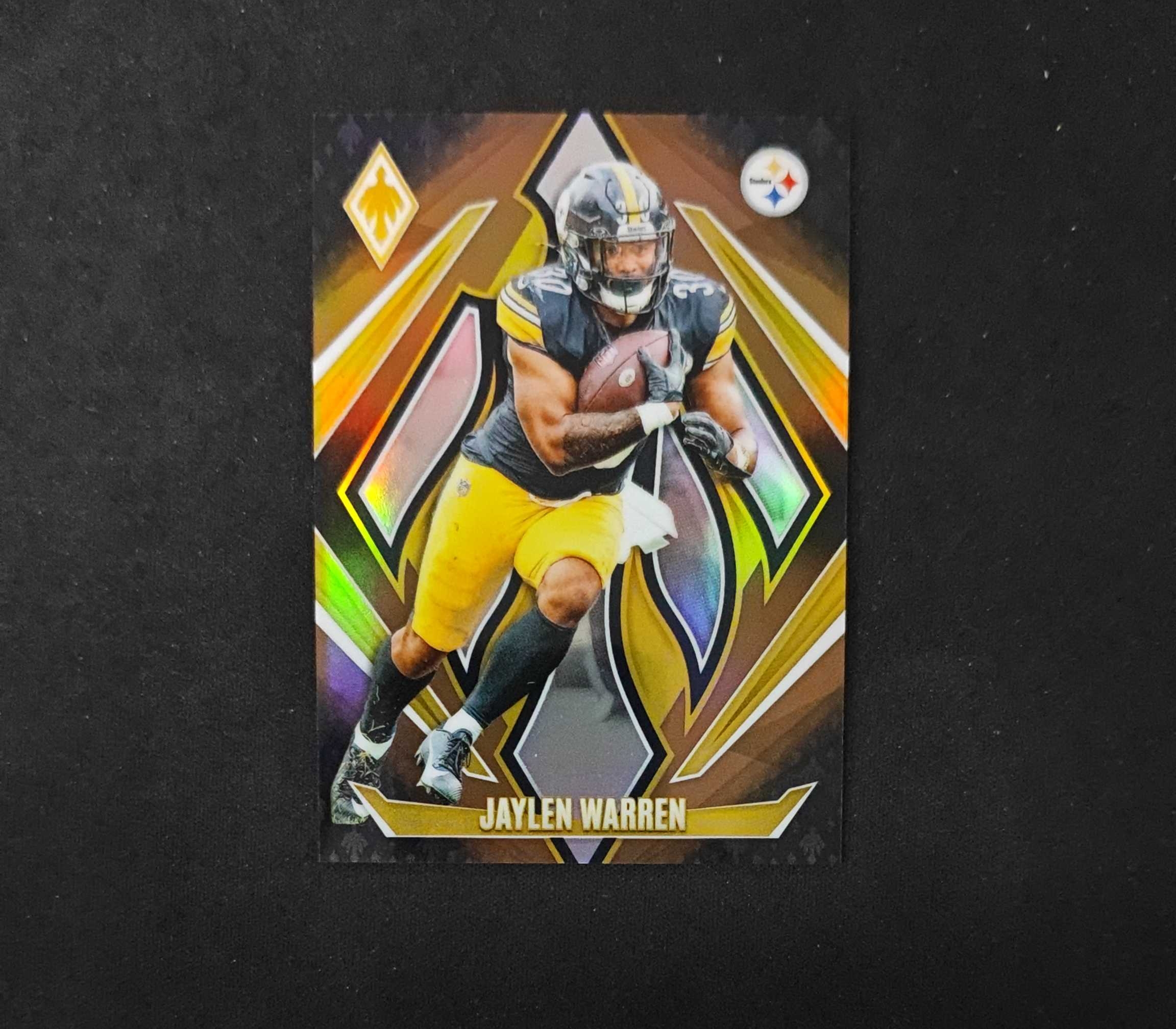 2024 Panini Phoenix jaylen warren 【SC拍卖】橄榄球 凤凰 钢人 杰伦沃伦 58/125编 银折 收藏必备(mo白先生)