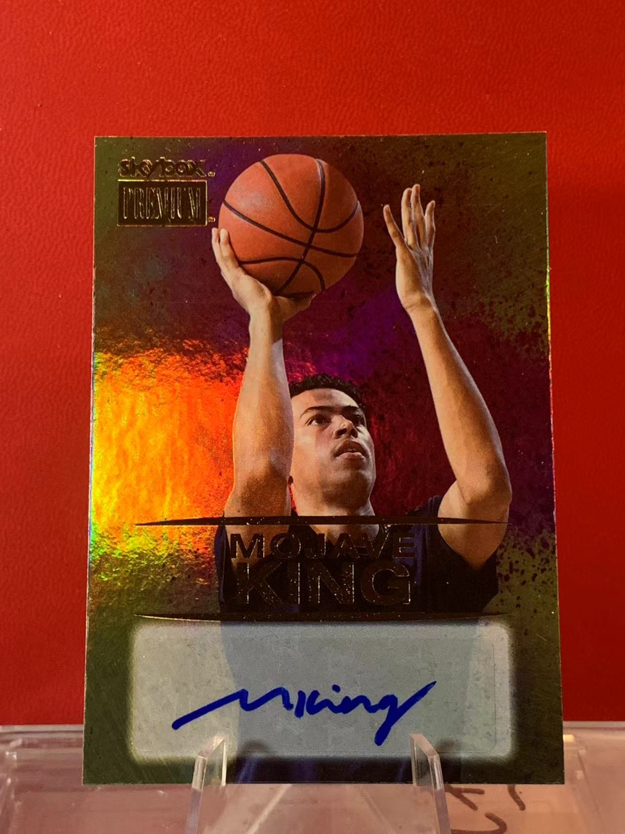 (詹叔代拍)2021 skybox mojave king 篮球 莫哈维金 签字 折射 墨迹好 卡品如图 顺丰寄付 cp1