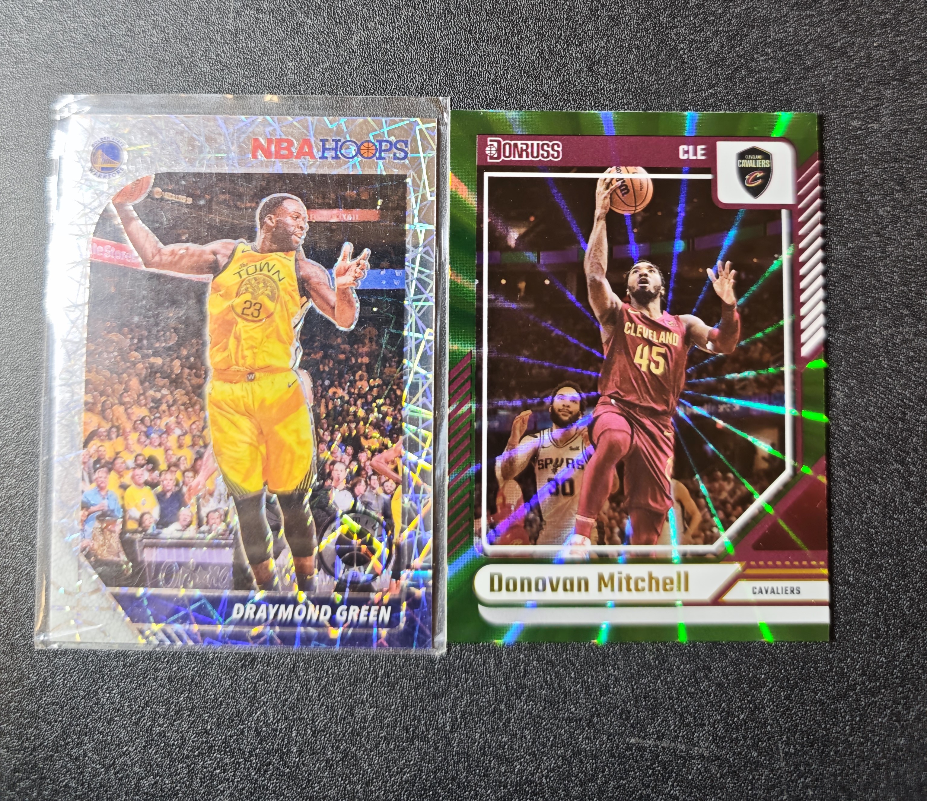 lot2张 德拉蒙德 格林 多诺万 米切尔 特卡 不保卡品 91代拍