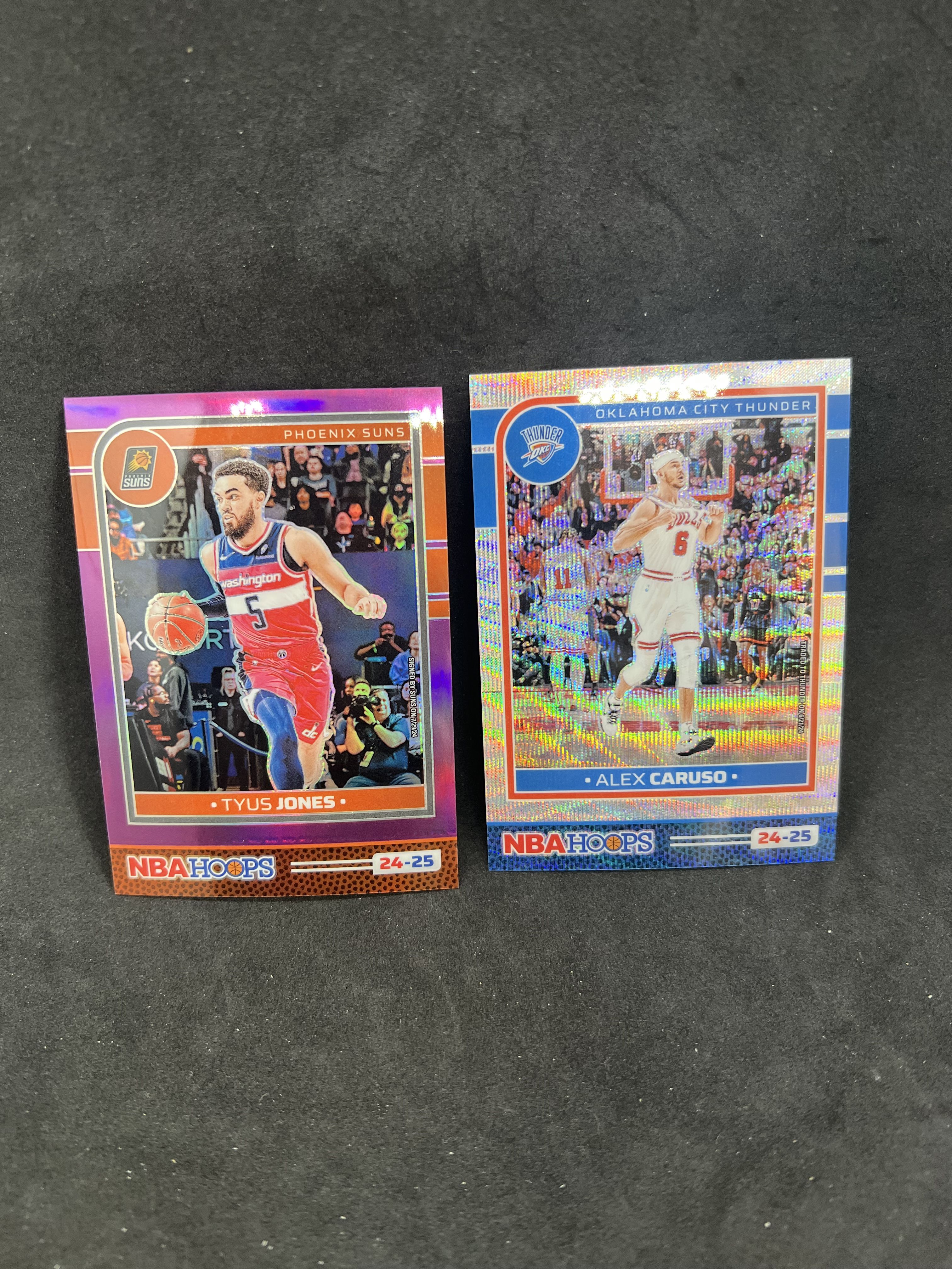 【赛卡代卖】 24-25 PANINI HOOPS 琼斯 卡鲁索 2张 折射 核心 热门 球员 带编 性价比 打包 1118K12