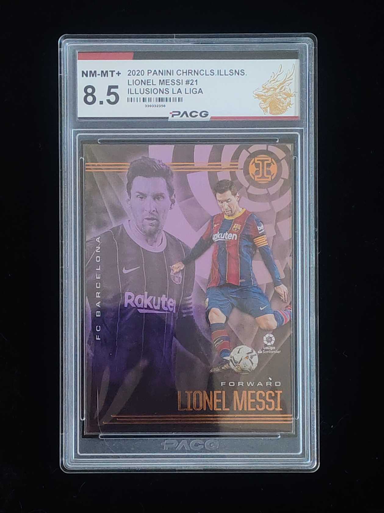 2020-21 Panini Chronicles Lionel Messi 西甲 编年史 阿根廷 巴黎 巴萨 球王 梅西 特卡 卡品如图 收藏必备