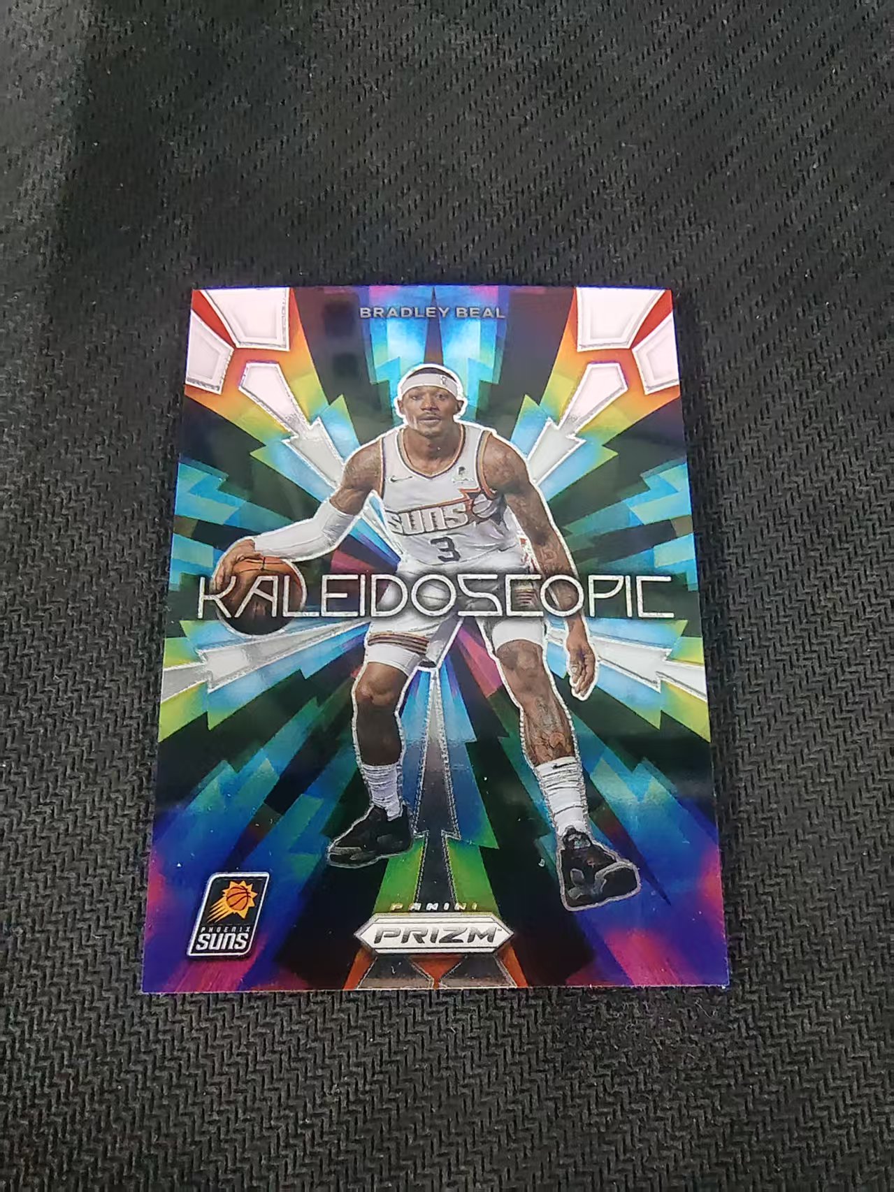 【可合并,不累计】2023-24 Panini Prizm Bradley Beal 太阳 布拉德利 比尔 万花筒特卡 PZ 划痕 边角微瑕 介意勿拍 #23