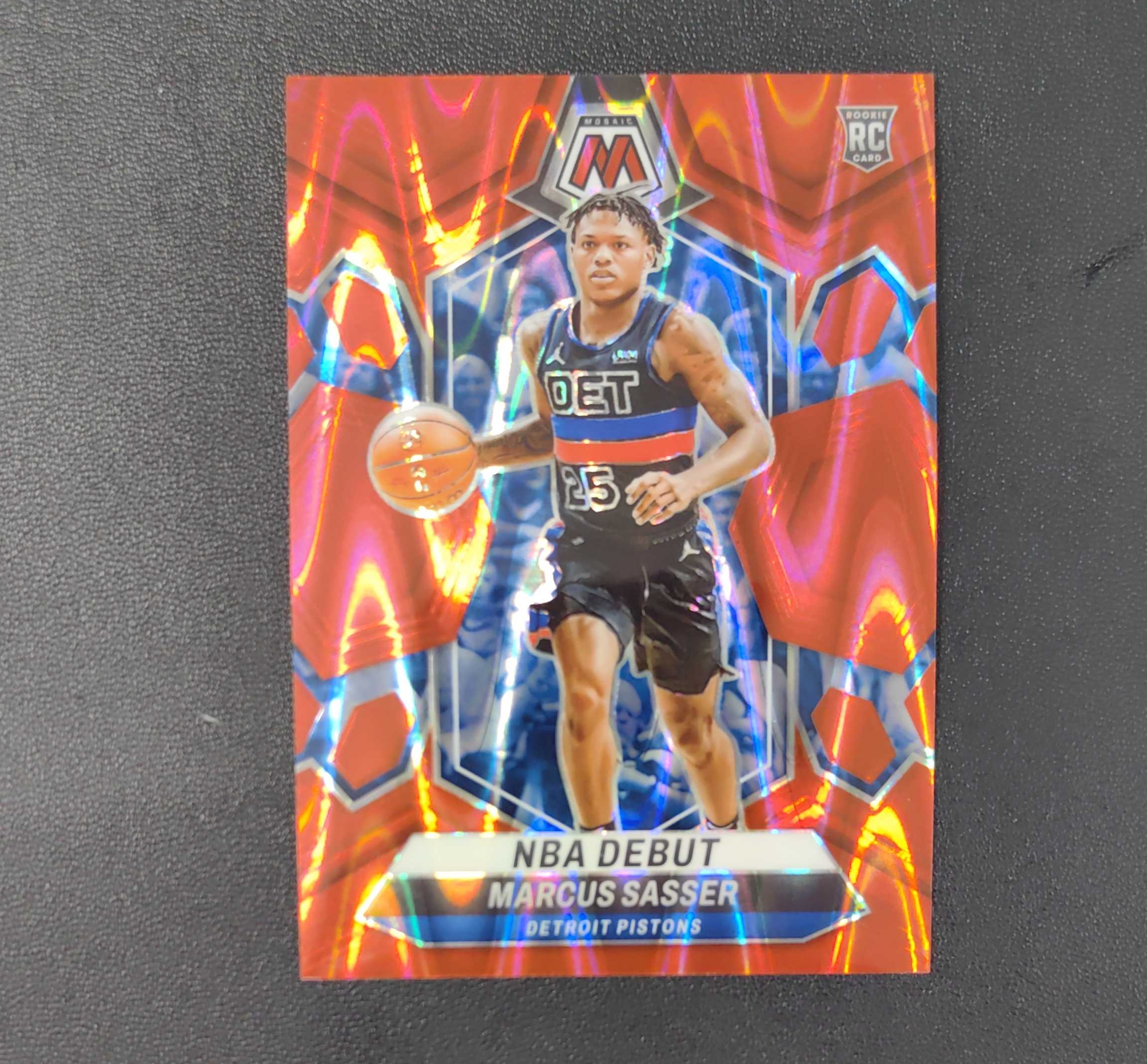 2023-24 Panini Mosaic Marcus Sasser RC 马赛克 活塞 新秀 马库斯 萨瑟 红变形虫折 /299编 东契奇 sga 库里 文班亚马 詹姆斯 多张再拍