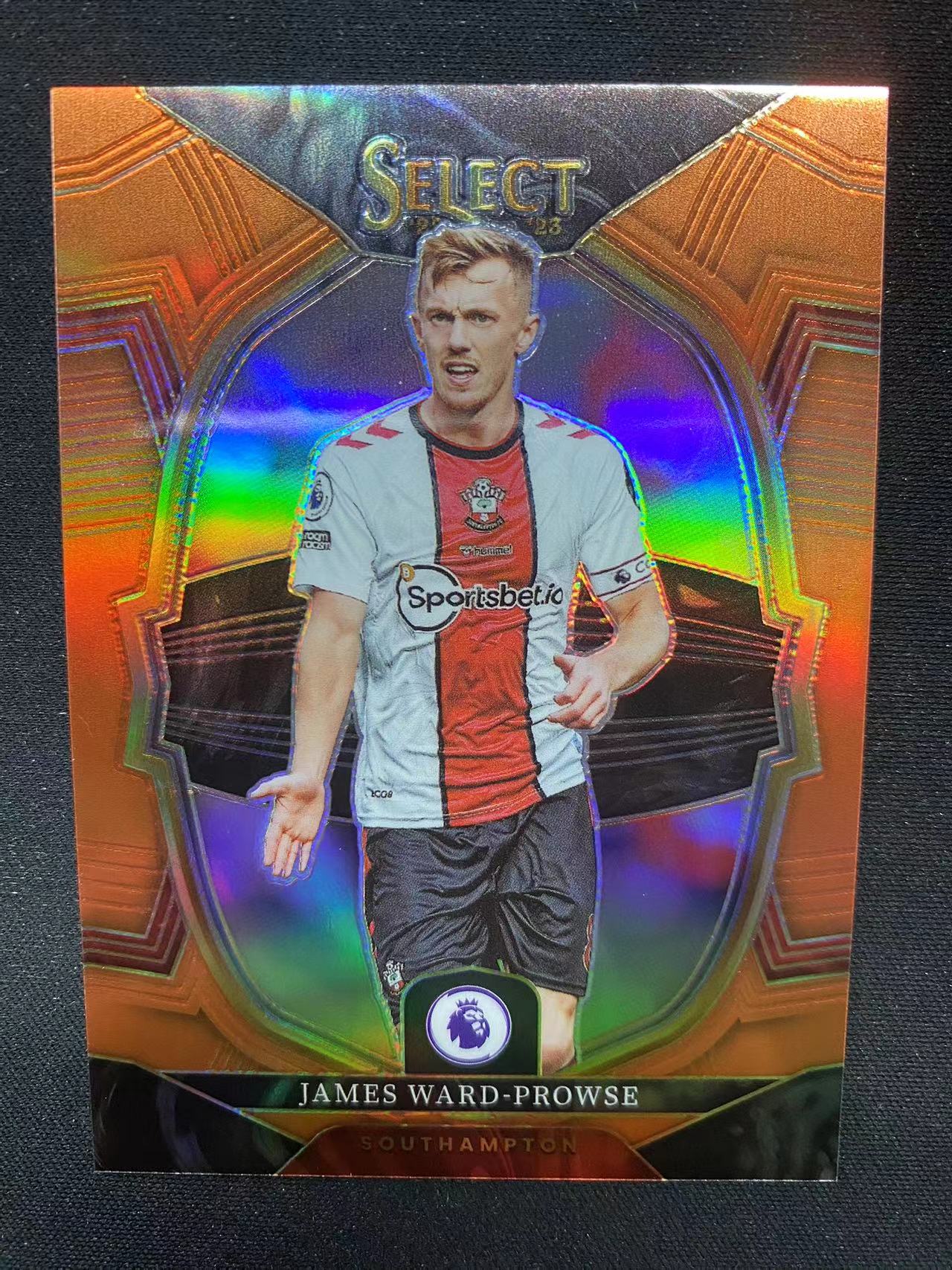 202223 Panini SELECT James Ward Prowse 英超 南安普顿 沃德 普劳斯 43/99 99编 一级 橙折