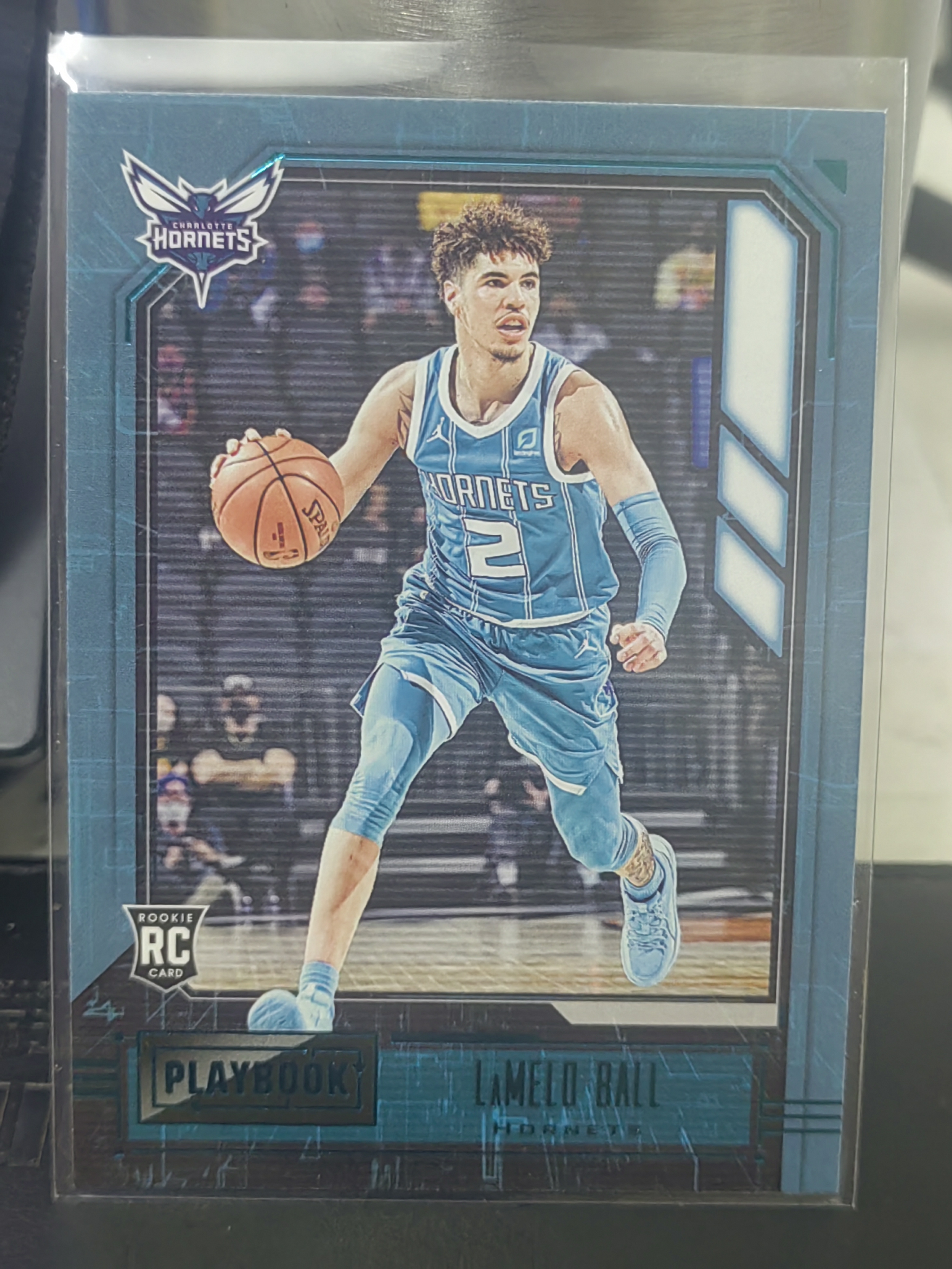 2020-21 Panini Chronicles LaMelo Ball RC 编年史 新秀 拉梅洛 鲍尔 三球 黄蜂 绿平行 篮 白边白角 不保卡品 卡品如图
