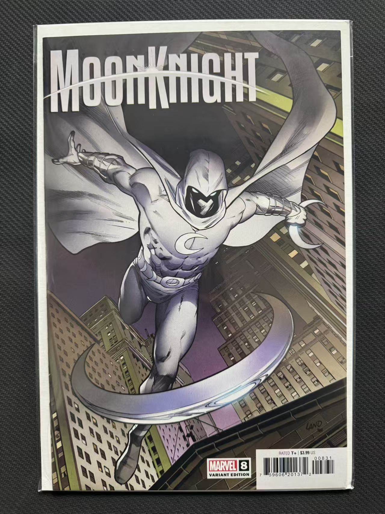 2025 Marvel 美漫 期刊杂志 月光骑士 比例刊 1:25 官方漫画 美漫期刊 杂志书刊 变体、贸易、小标 带膜带背板