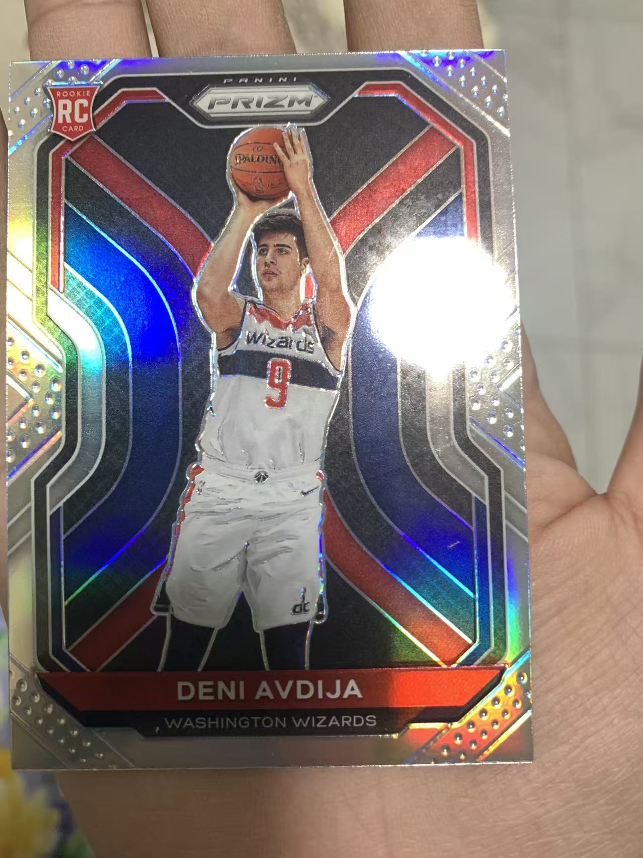 2020-21 Panini Prizm Deni Avdija RC pz 奇才 开拓者 德尼 阿夫迪亚 新秀 银折 硬通货 杨瀚森队友 以色列东契奇 已经起飞 卡品如图