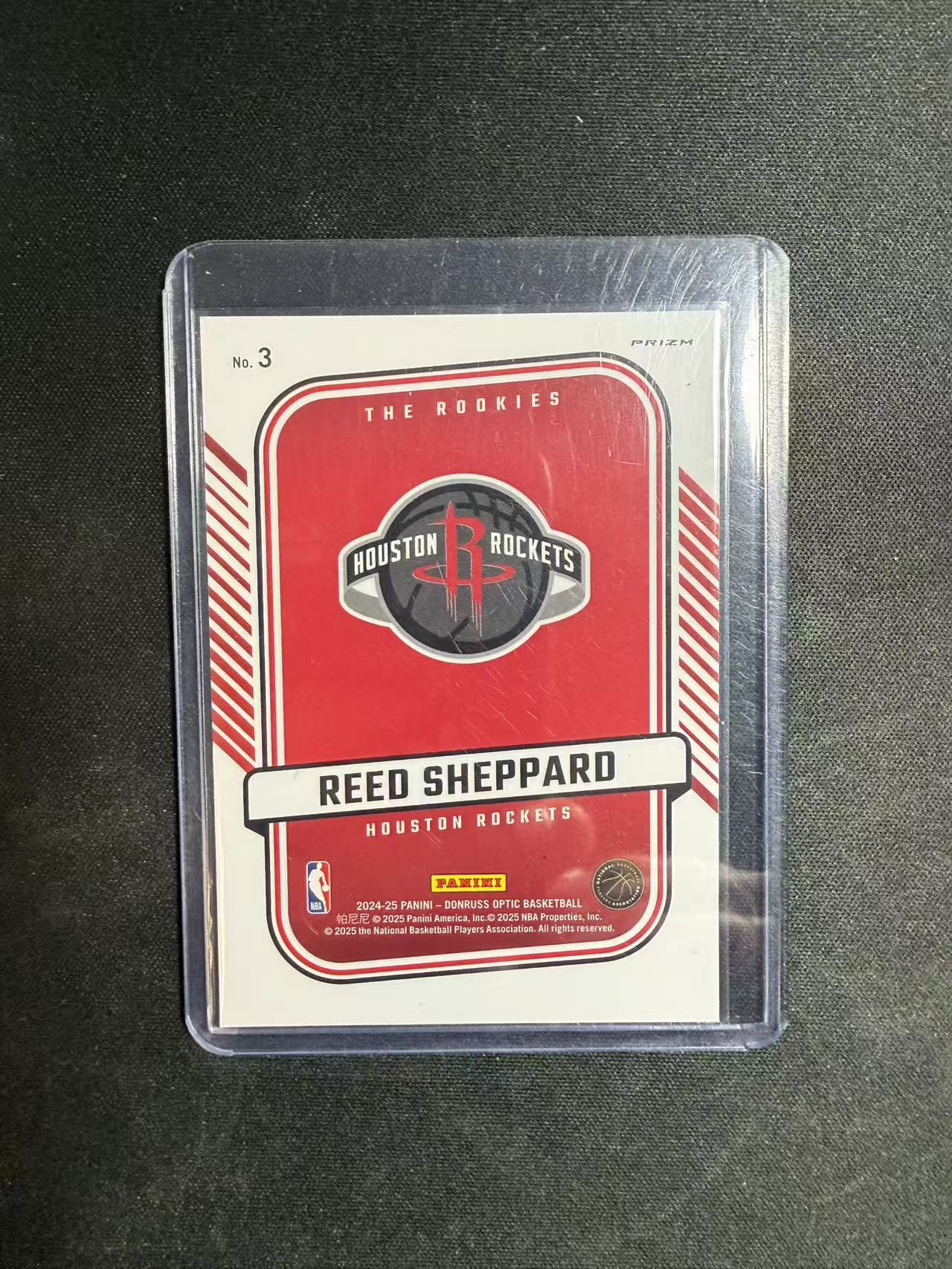 2024-25 Panini Donruss Optic Reed Sheppard RC #3