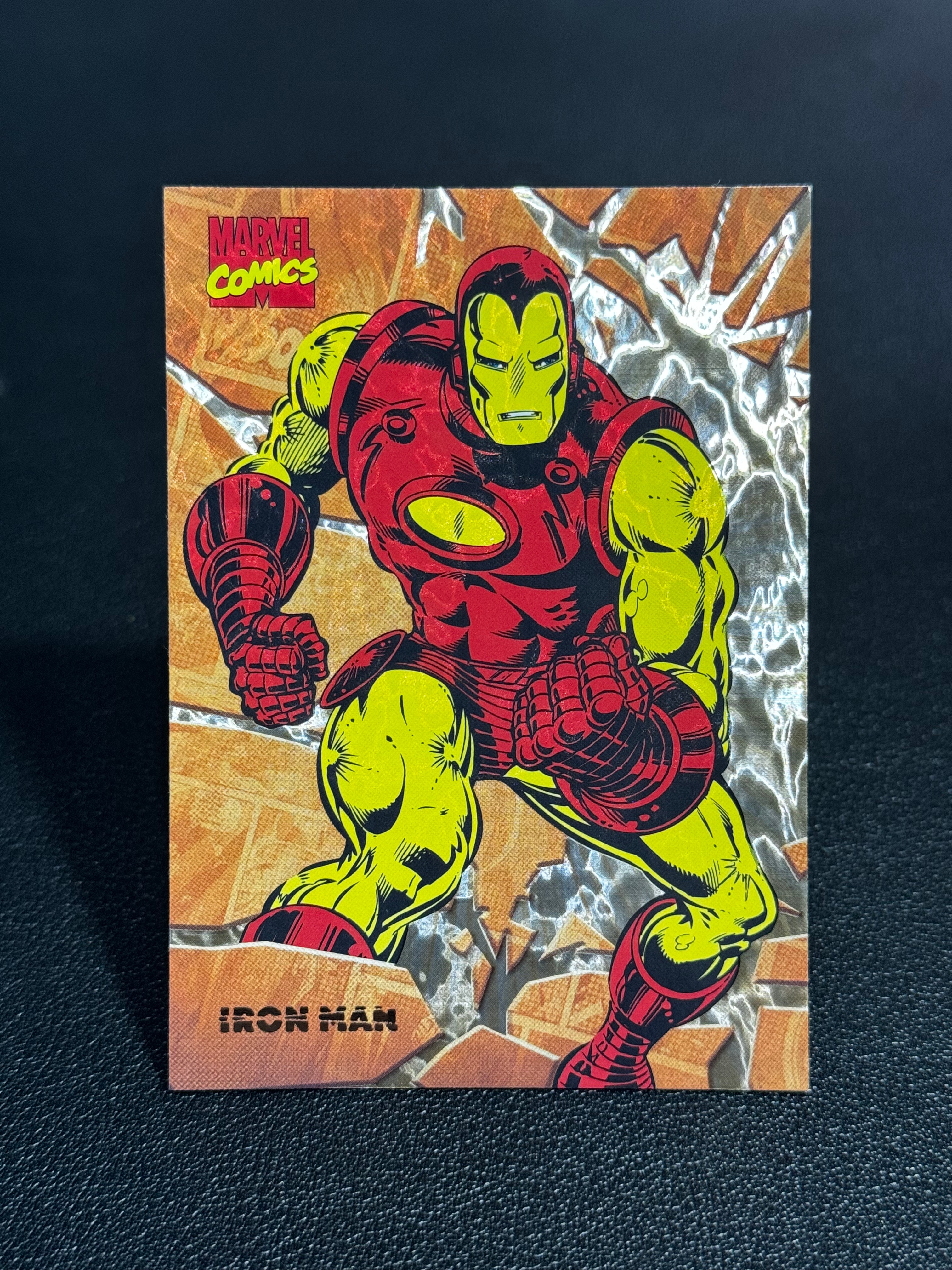 2024 FINDING CARD Marvel (MCU) 寻卡 寻找独角兽 漫威 演变系列 橙折 橙平行 10编 钢铁侠 Iron Man #CC103 LWKM