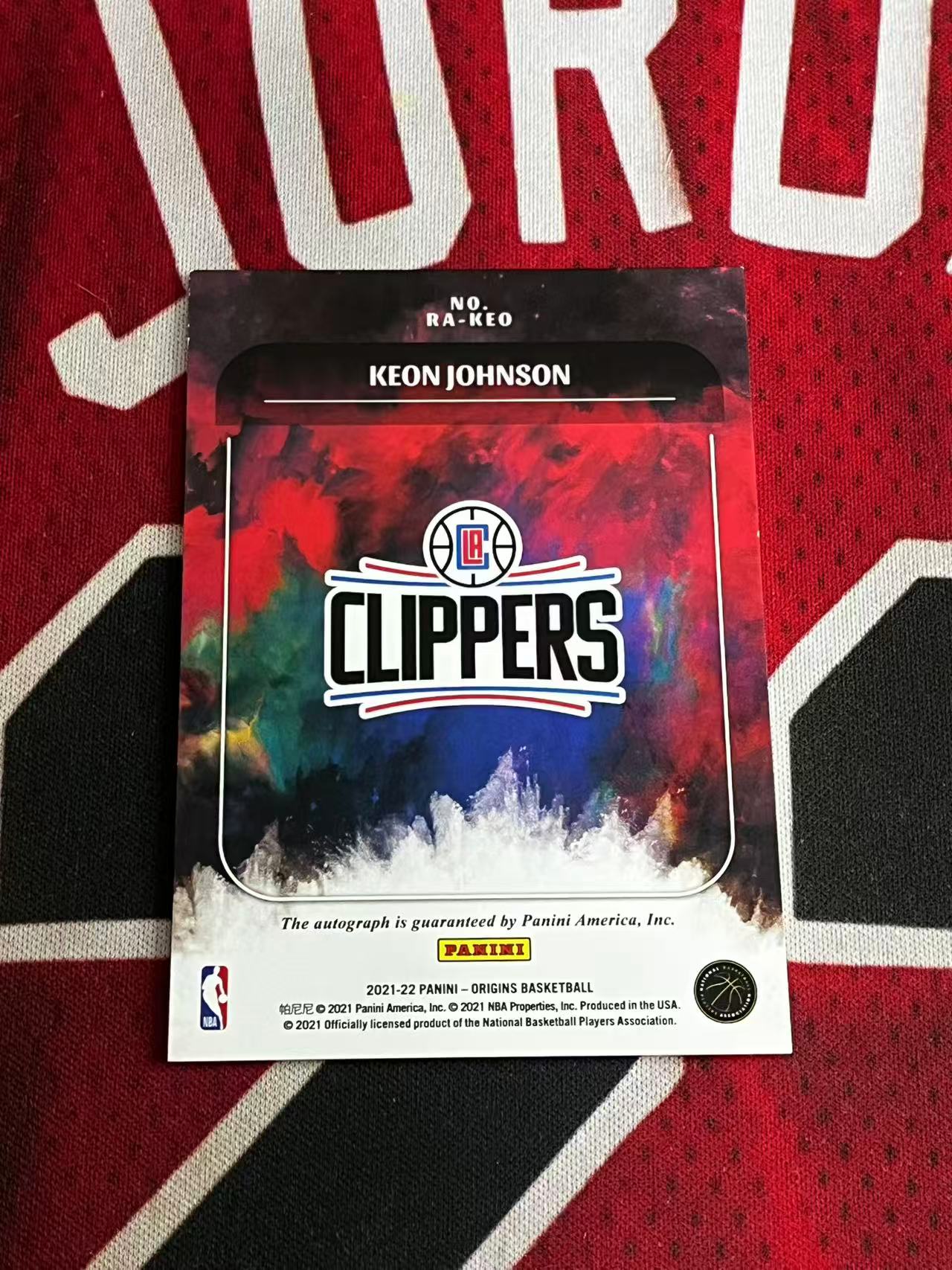 【接寄拍费率低至5%含卡淘手续费】2021-22 PANINI ORIGINS 起源系列 快船 新秀RC 小科比 基恩约翰逊 签字卡 卡签 专收凑套必备【烂臭嘴拍卖】