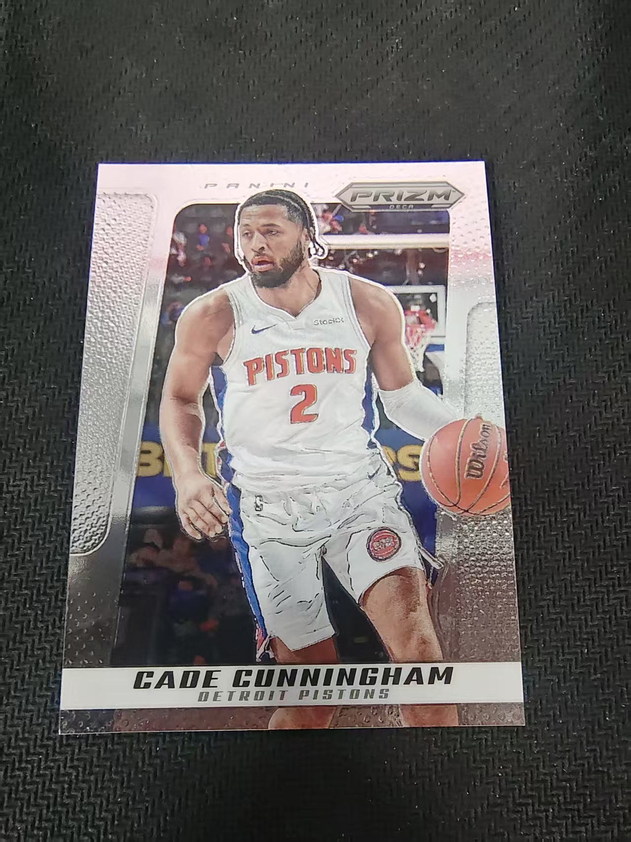 【可合并,不累计】2024-25 Panini Prizm Deca Cade Cunningham CC 坎宁安 康宁汉姆 活塞 PZ 复刻 划痕 边角瑕疵 #197