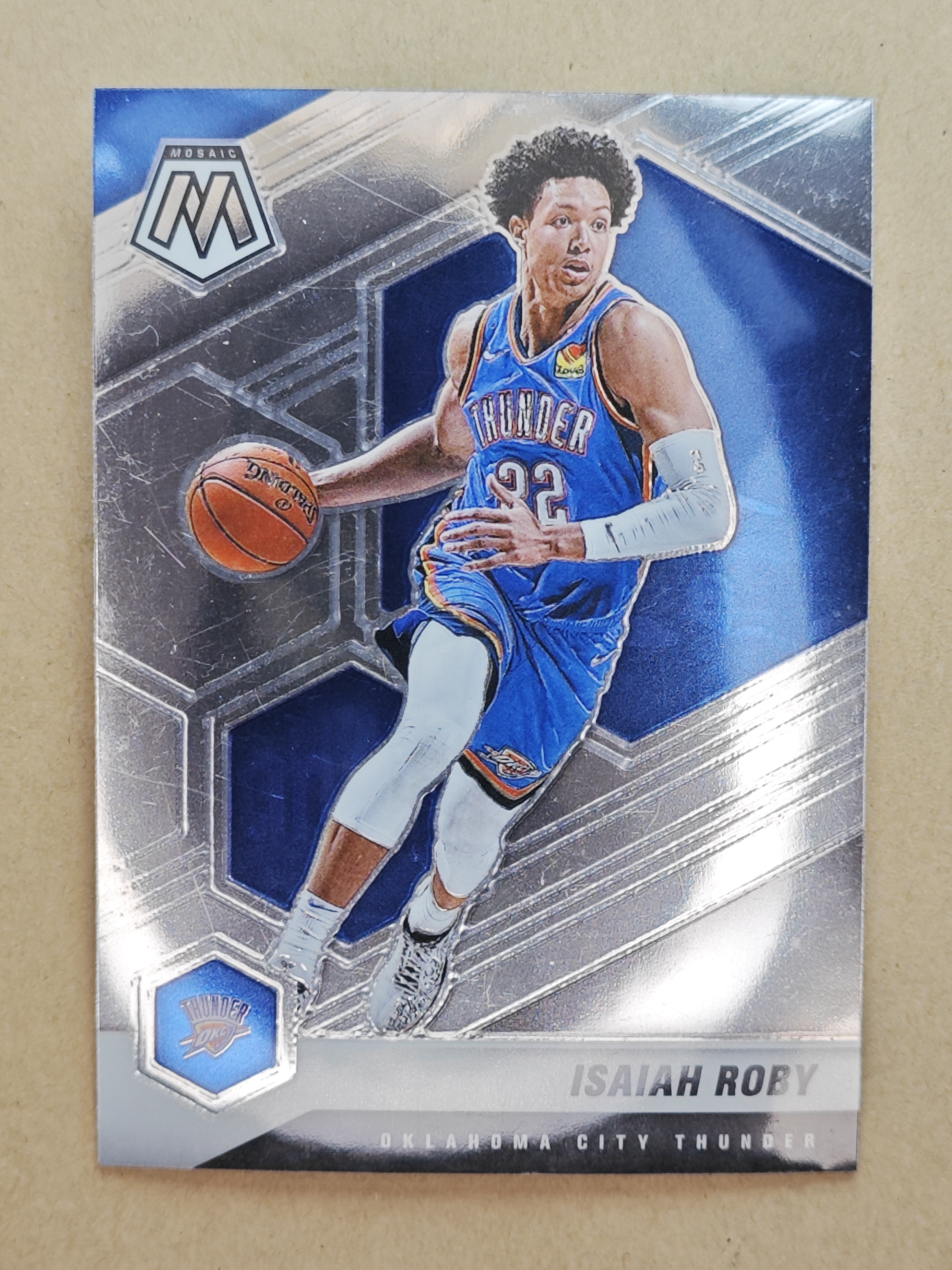2020-21 Panini Mosaic Isaiah Roby 【影子代卖】雷霆 No.24