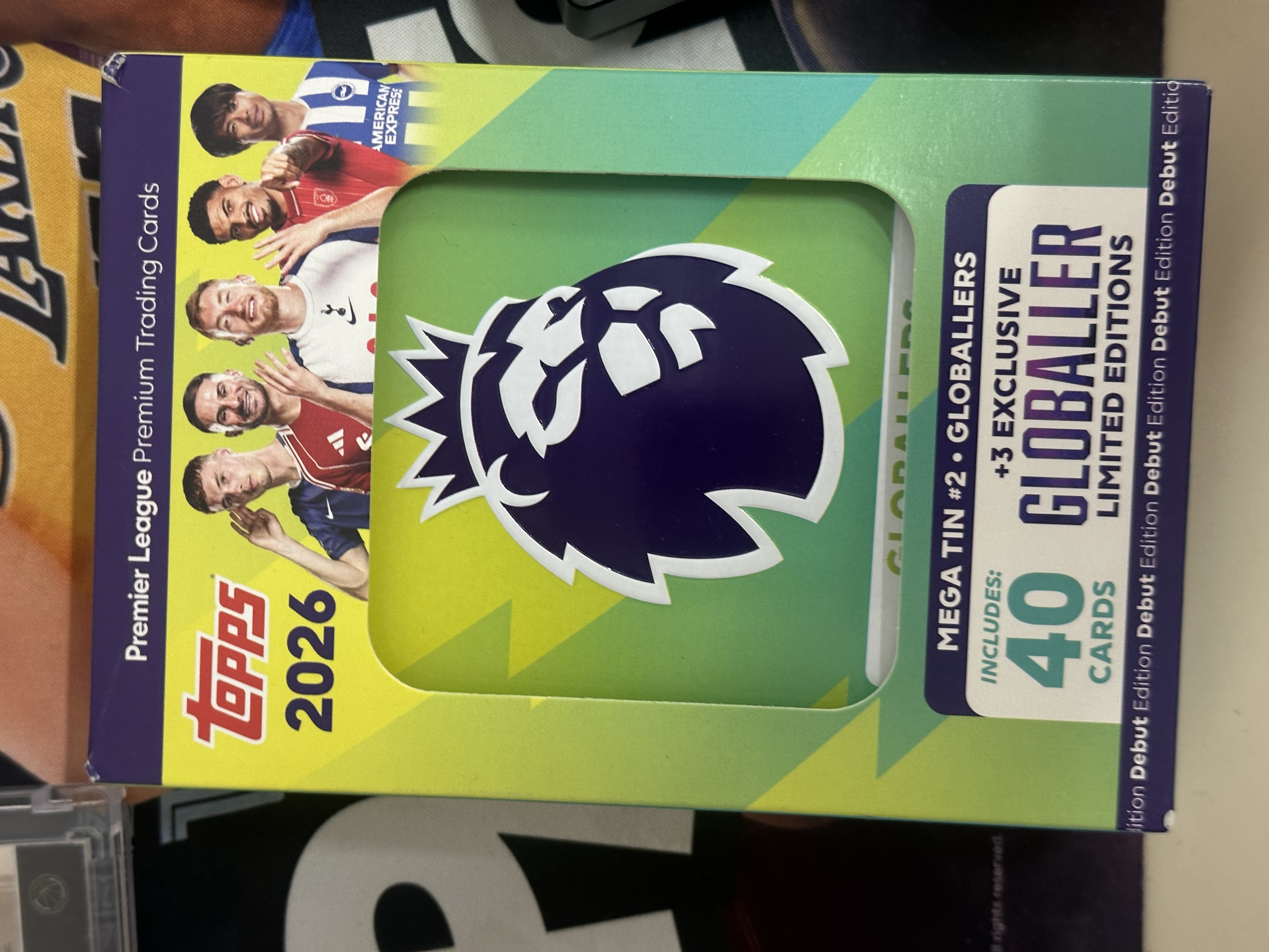 2026 Topps Match attax 英超 【小猪包代卖】英超 大铁盒 原封盒 40张/盒 保3张特卡 博 大比例特卡折射签字等 博 ...