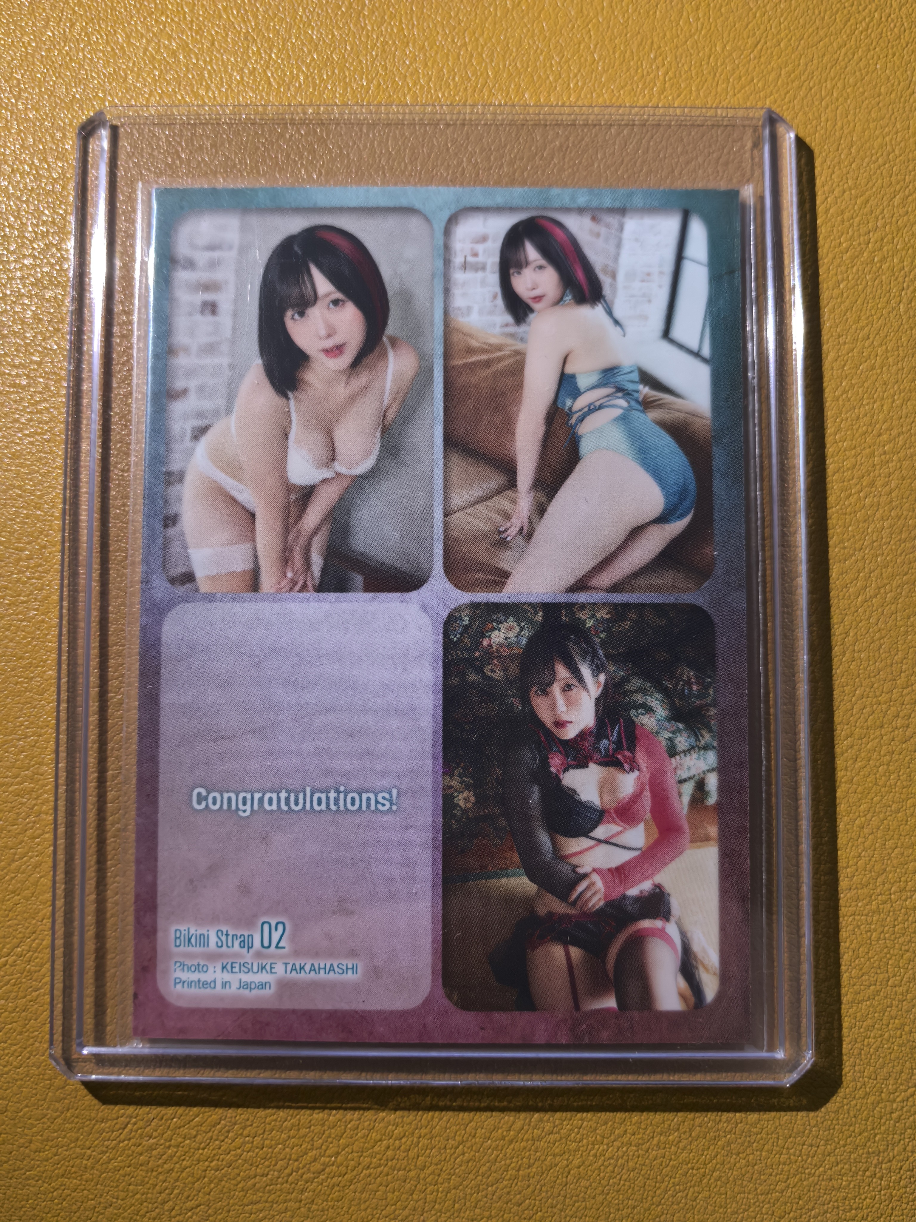 HIT'S偶像艺人【日本代购】夜道雪 98编物料卡 实卡超好看绝版稀有美女车模妹卡