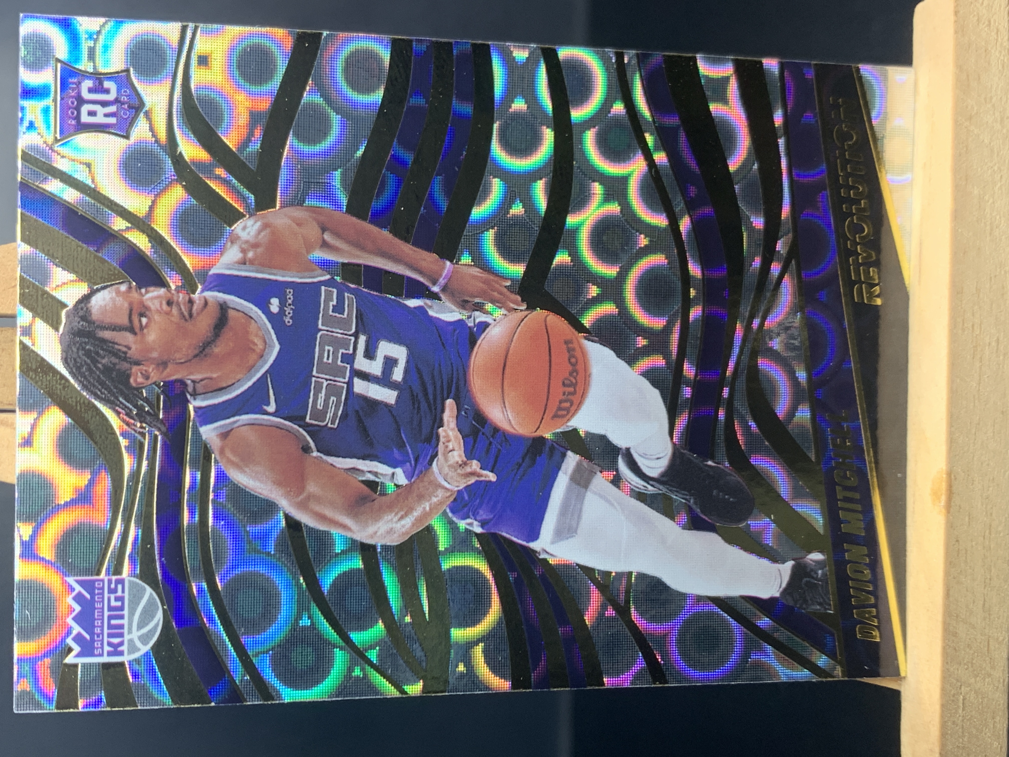 (C6) 2021-22 PANINI 革命系列 折射 新秀RC 戴维翁 米切尔 国王 近期大热球星 收藏必备 卡品如图! ! !
