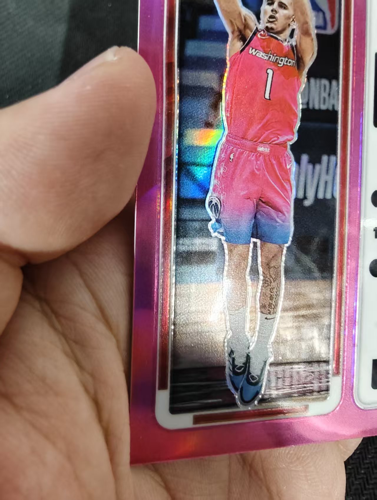 【汽水拍卖】2022-23 Panini Contenders Optic Johnny Davis RC 约翰尼 戴维斯 奇才 球票OP 新秀 粉折 75编 微瑕如图