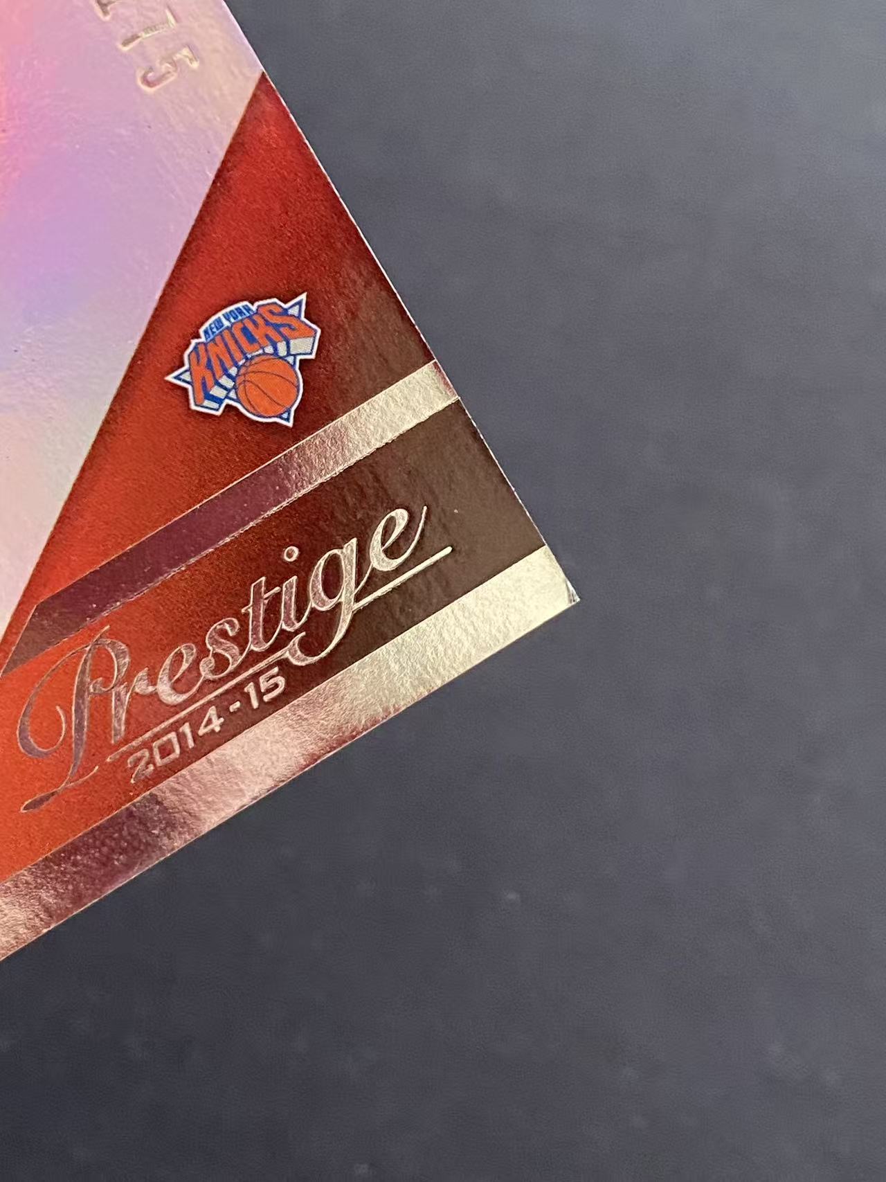 2014 Panini Prestige Tim Hardaway Jr. 蒂姆 哈达威二世 签字 175编 折射 尼克斯【king#3】瑕疵如图