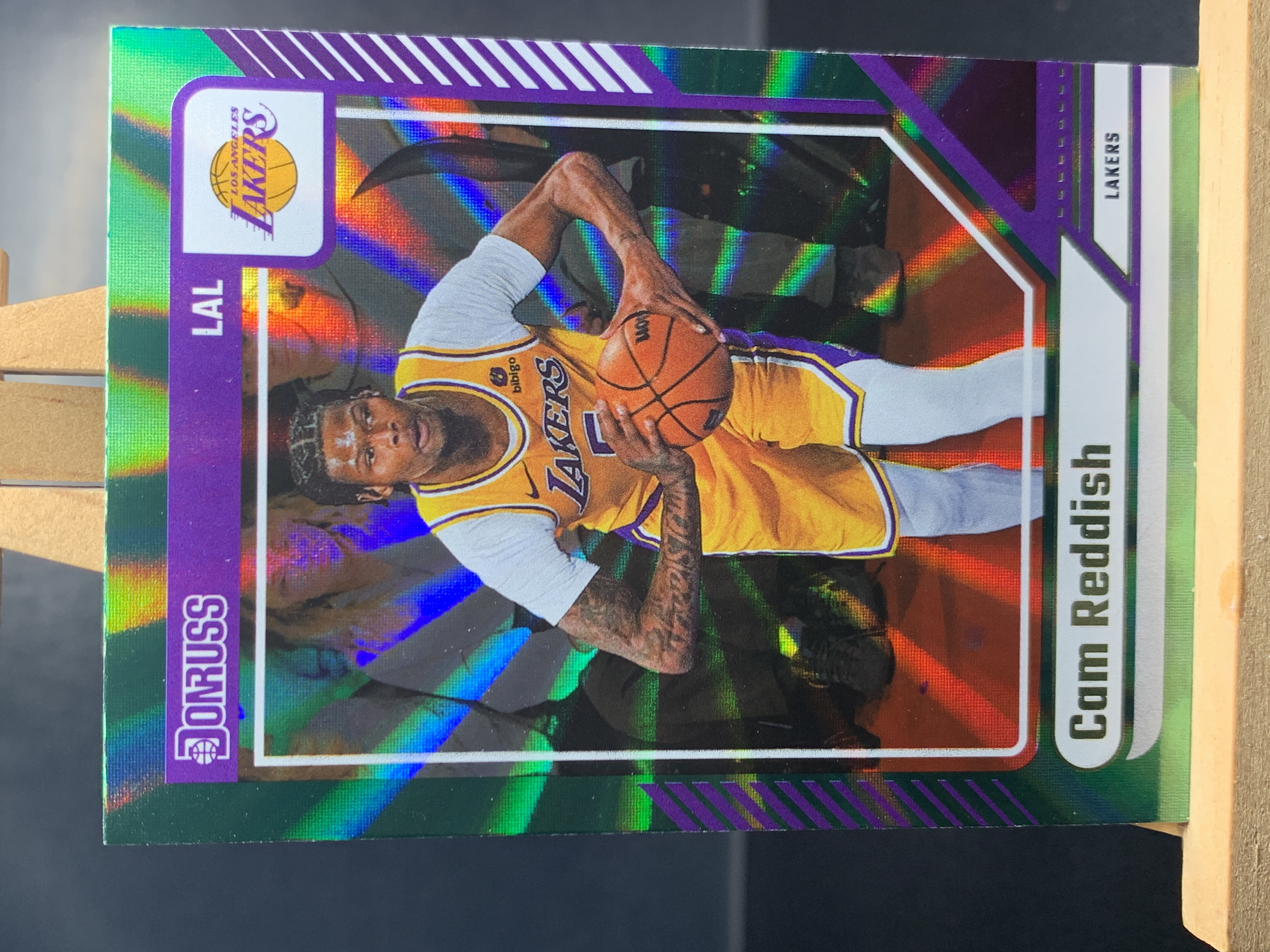 (A4) 2024-25 PANINI 杜蕾斯系列 卡姆 雷迪什 湖人 实卡好看 收藏凑套必备 卡品如图!!!