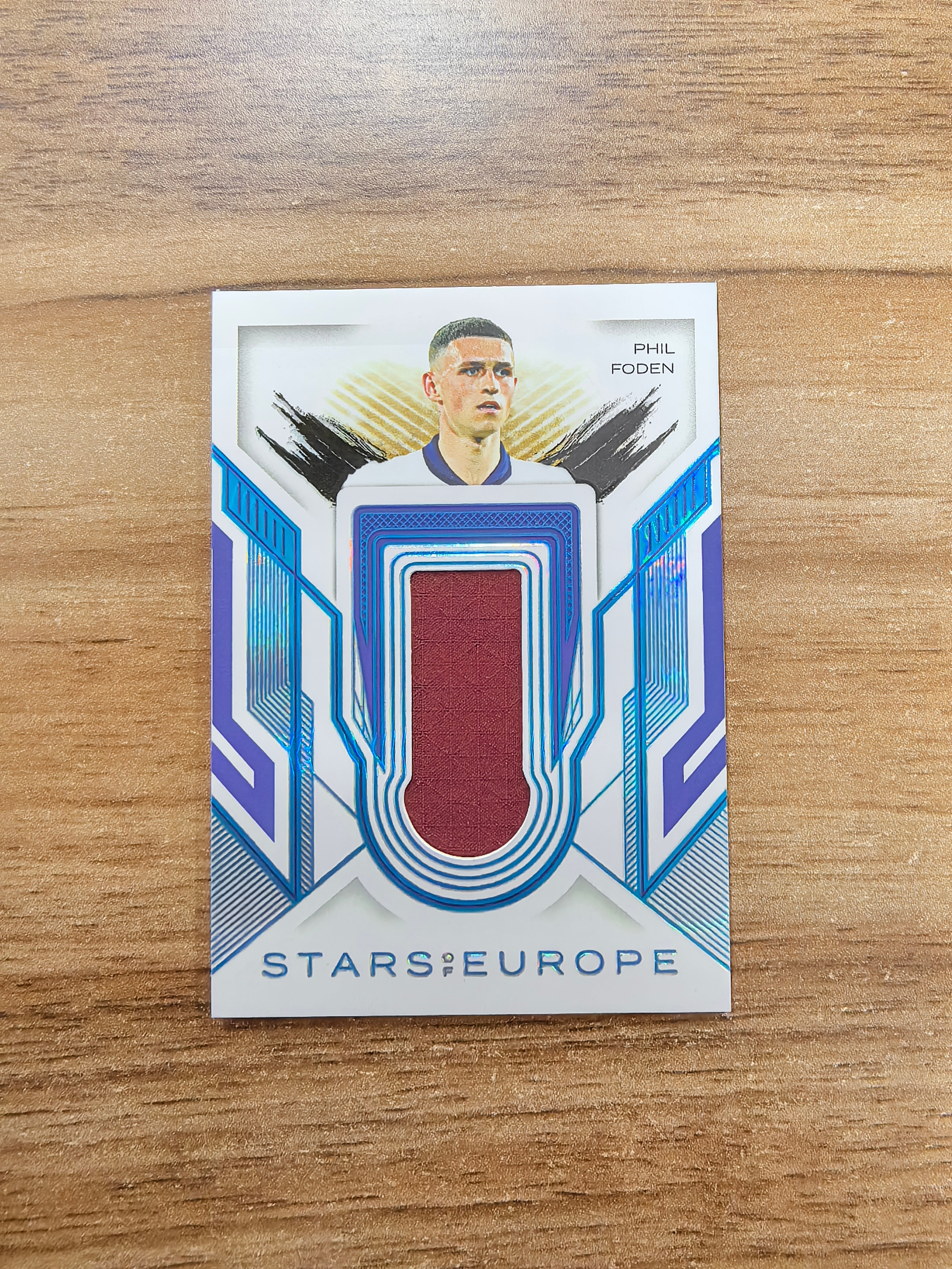 2024-25 Futera Futera Unique Phil Foden 福特拉 曼城 菲尔福登 STARS OF EUROPE 09/09编 球衣物料 卡品如图 收藏必入 流浪